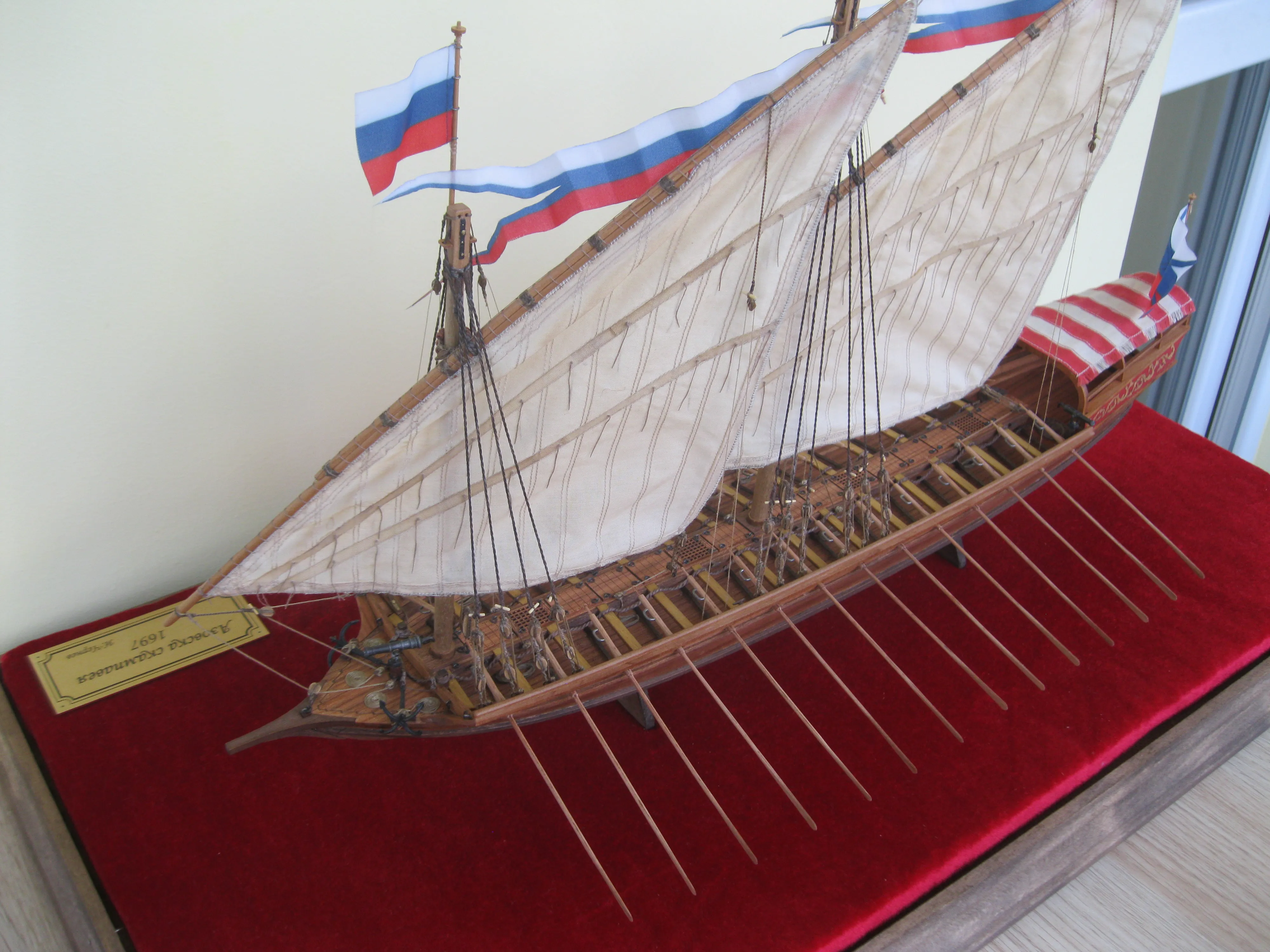 Модель корабля Азовская Скампавея - Верфь на Столе