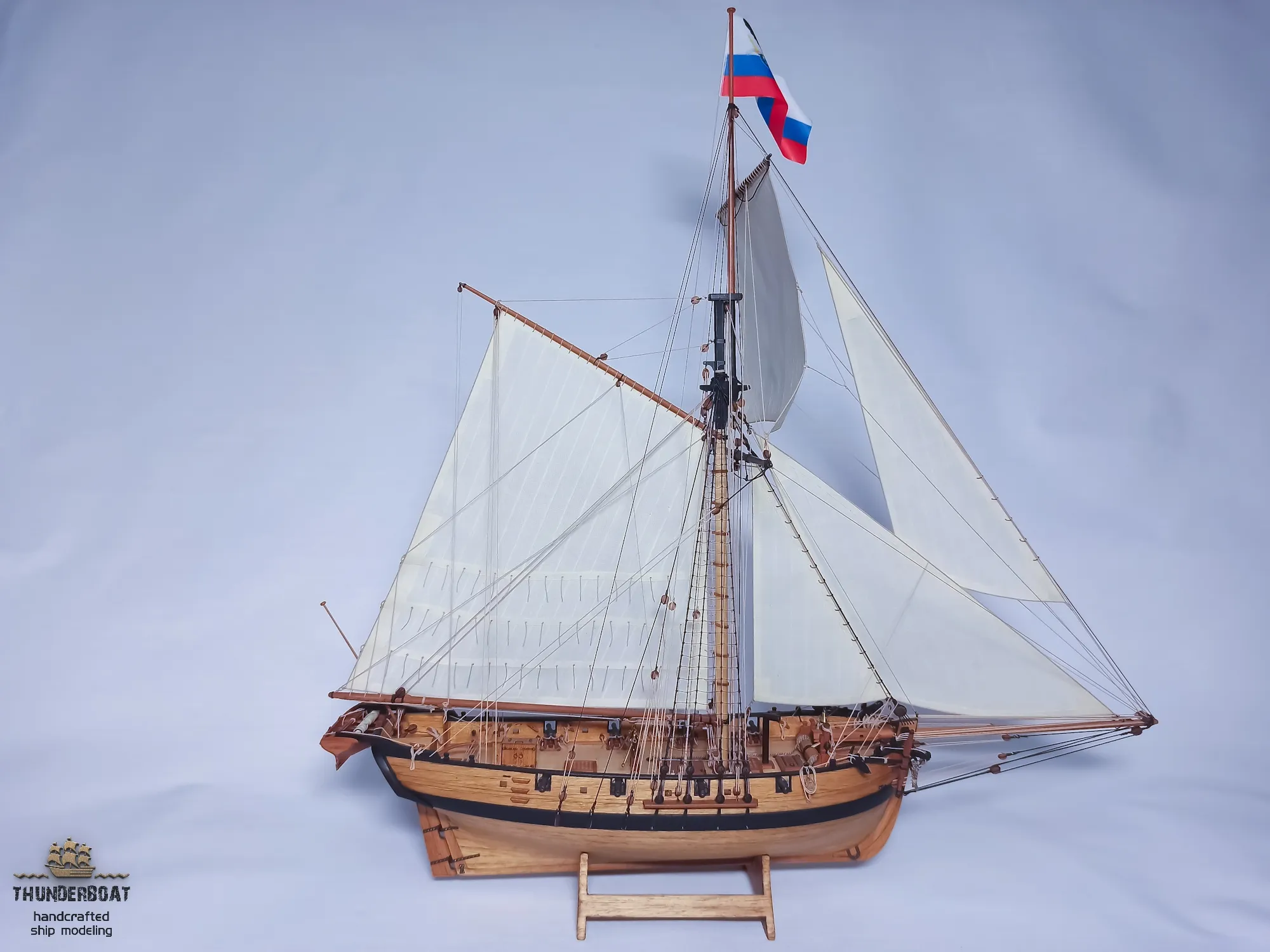 Модель корабля Тендер «Авось» - Верфь на Столе