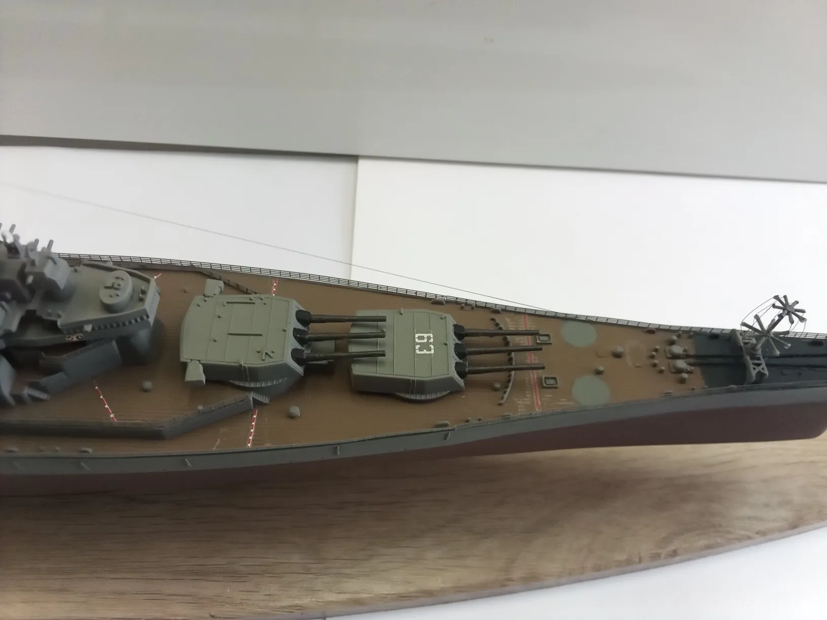 Модель корабля "Миссури" - Верфь на Столе