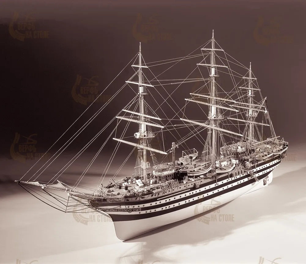 Чертежи корабля Amerigo Vespucci (1:84) Чертежи корабля Amerigo Vespucci (1:84)