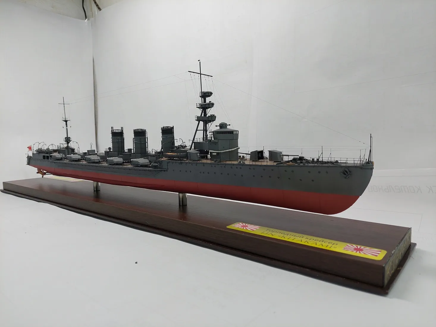 Модель корабля IJN «Kitakami» - Верфь на Столе