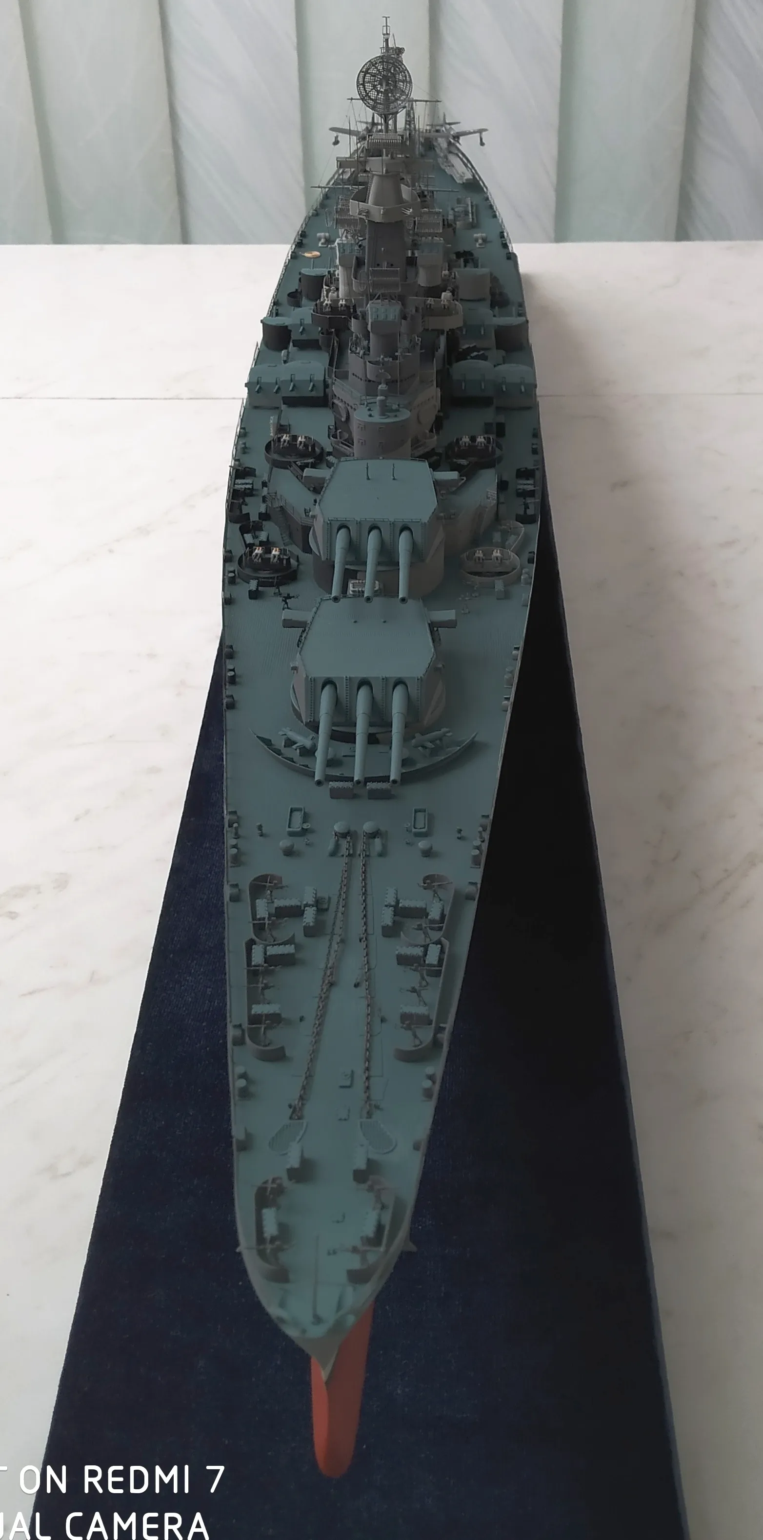 Модель корабля Линкор «North Carolina» - Верфь на Столе