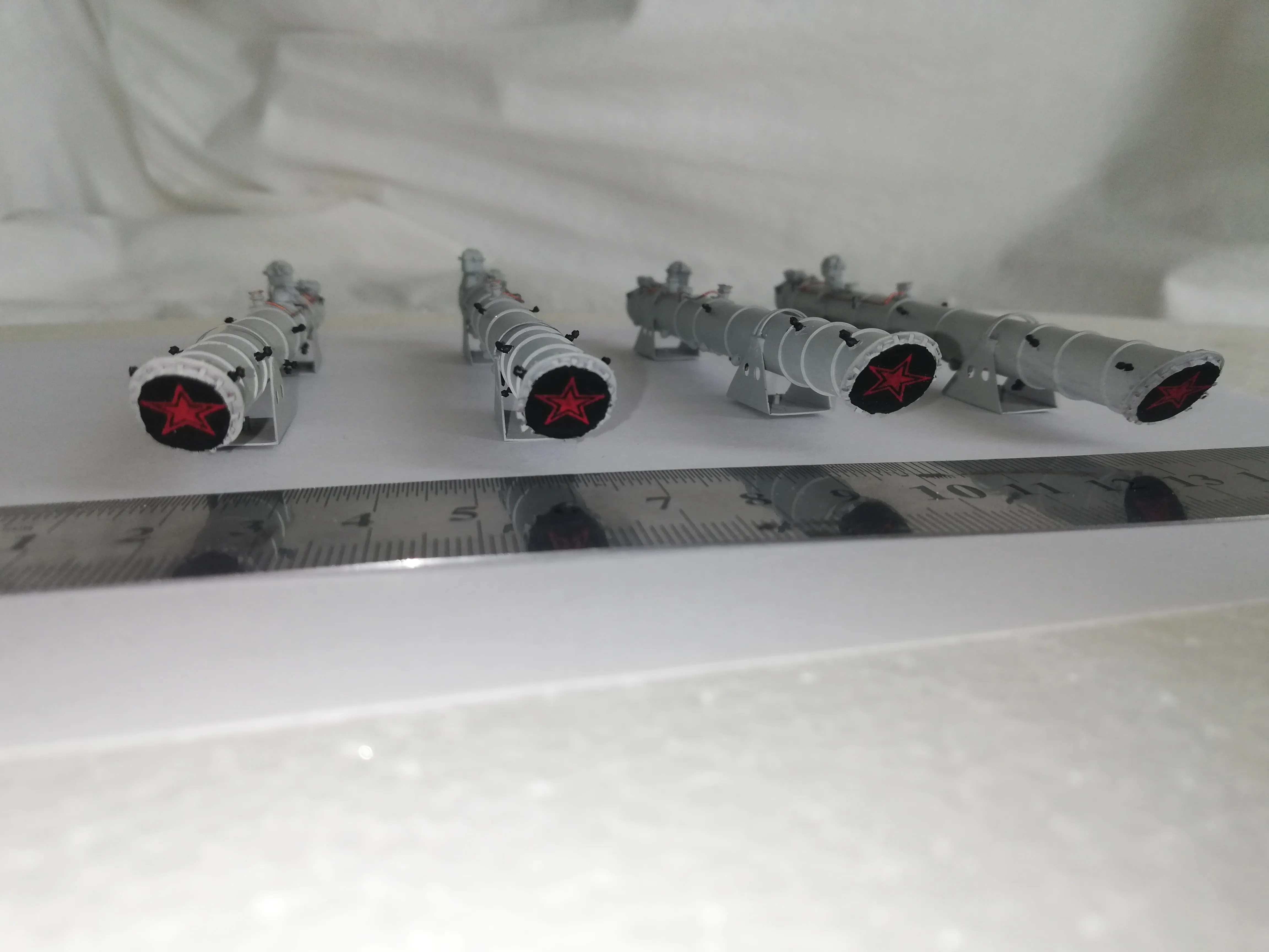 Модель корабля Торпедный катер "Шторм" фрагмент модели торпедные аппараты - Верфь на Столе