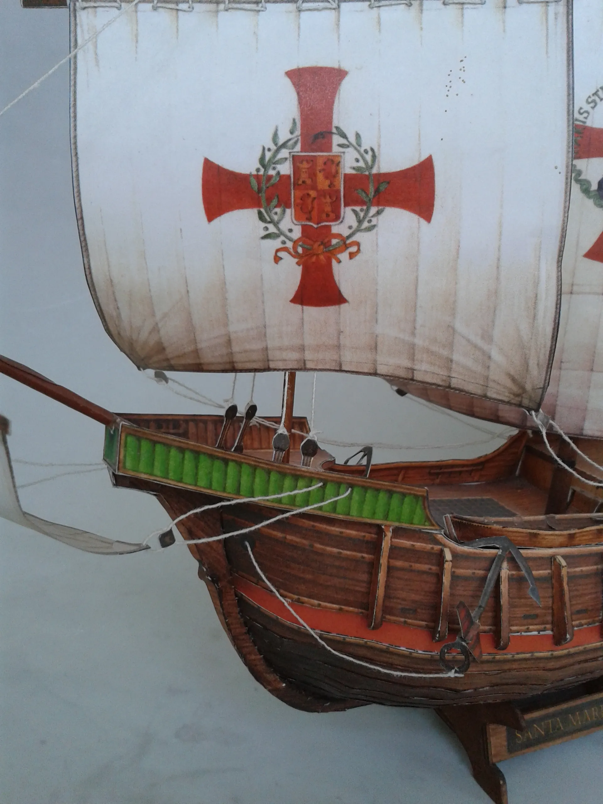 Модель корабля Каракка «Санта-Мария» - Верфь на Столе