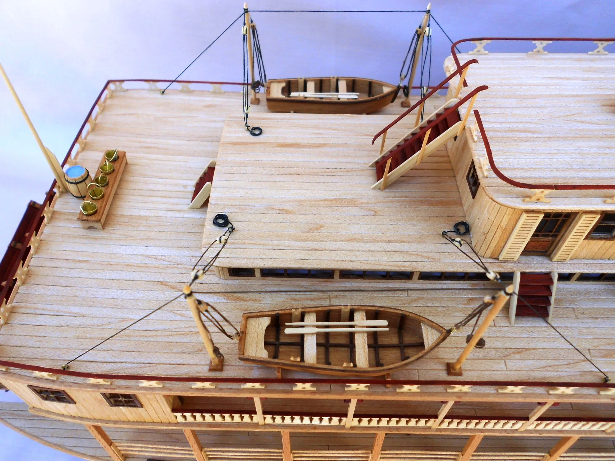 Модель корабля Речной пароход "Cornelia" - Верфь на Столе