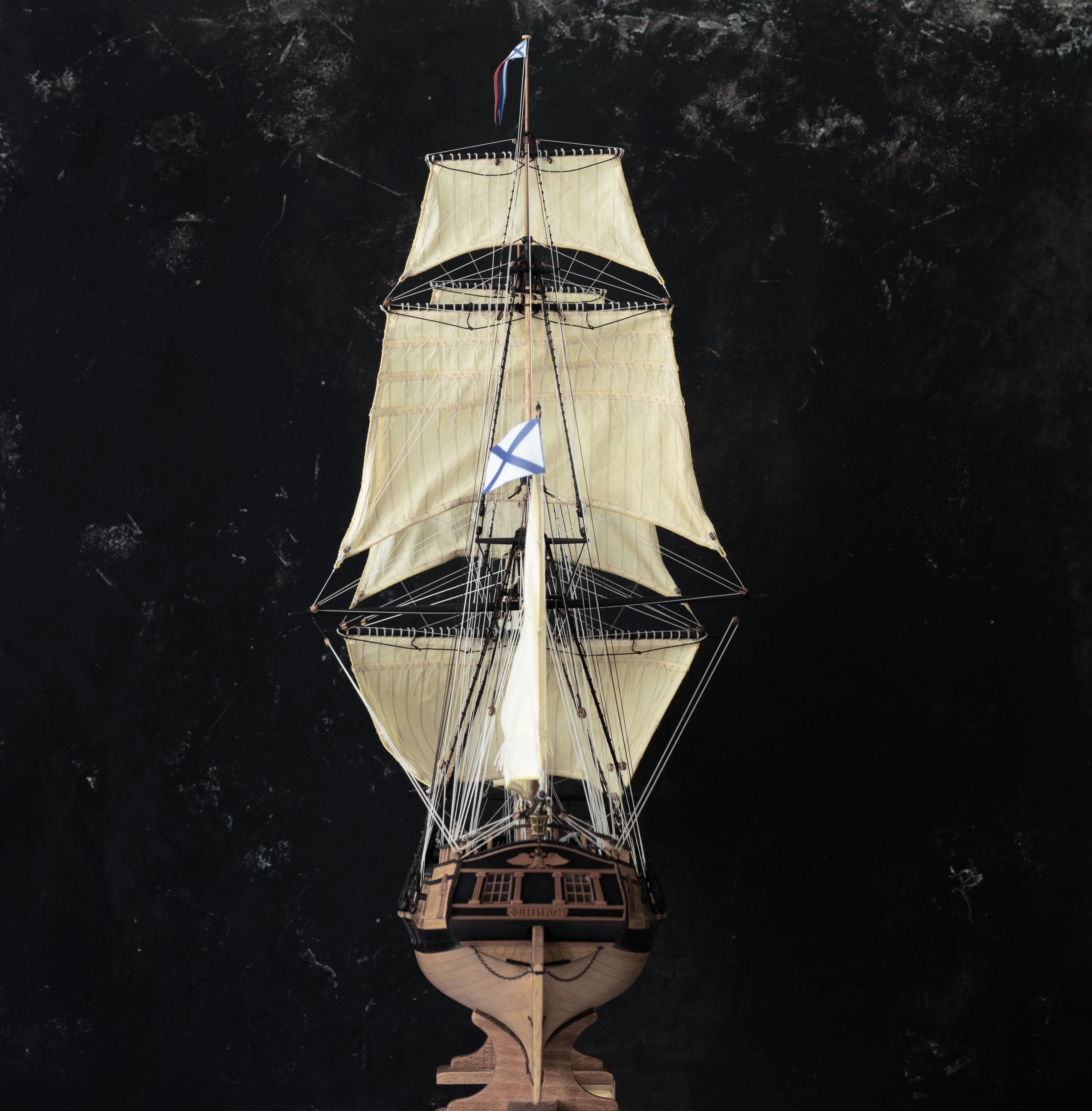 Модель корабля Бригантина «Феникс» 1787 год - Верфь на Столе