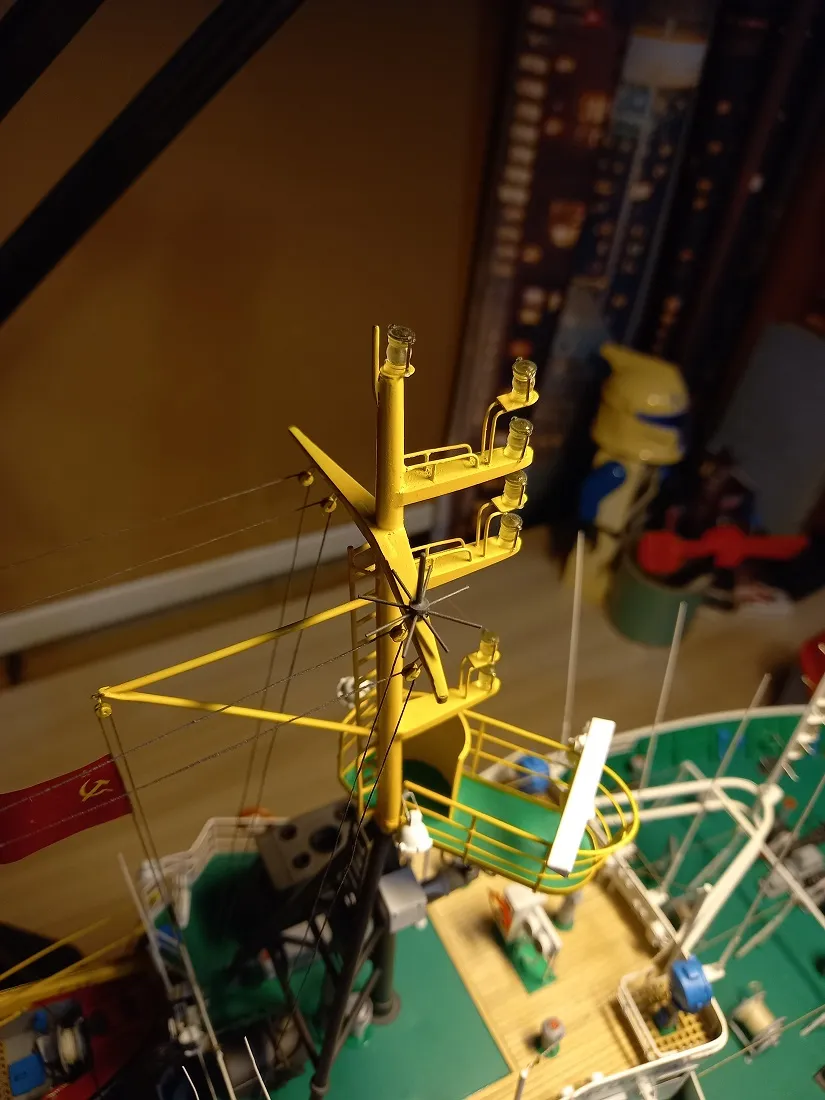 Модель корабля СТР 503 проект «Rutsava» тип. Альпинист - Верфь на Столе