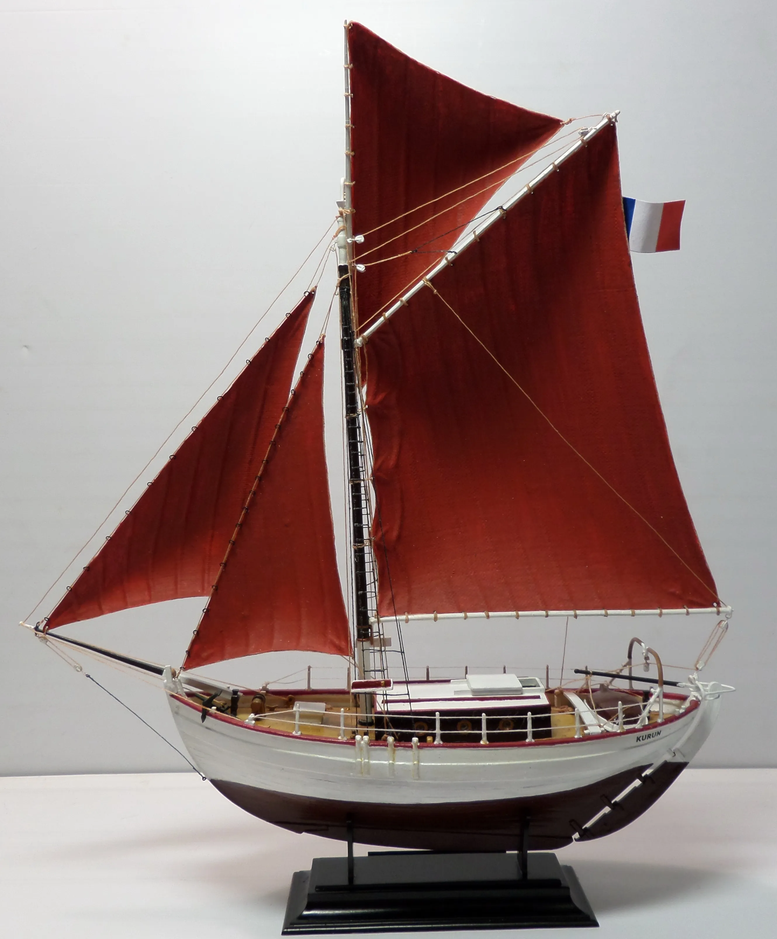 Модель корабля Cotre “Kurun”  - Верфь на Столе