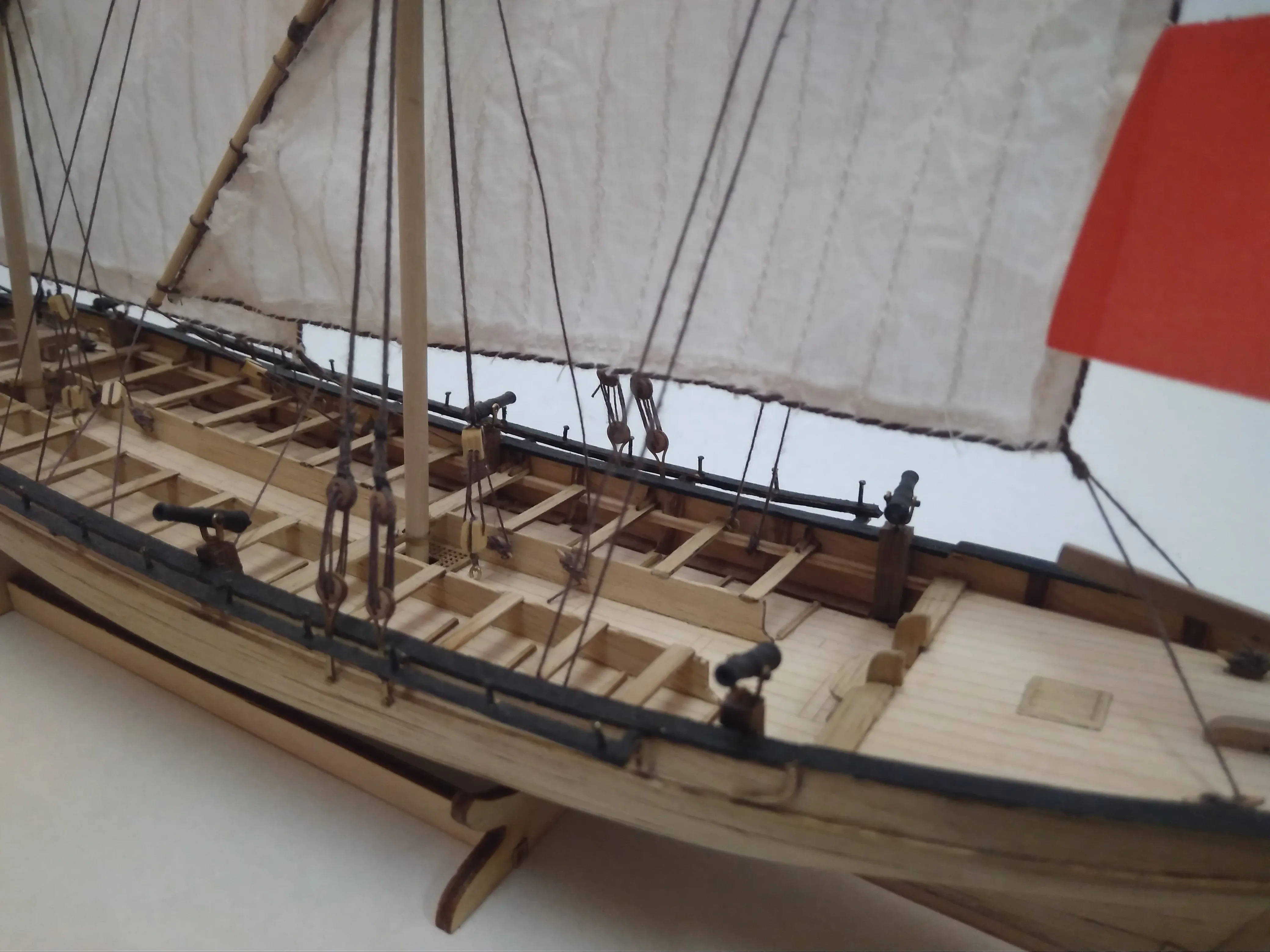 Модель корабля Дуббель - шлюпка - Верфь на Столе