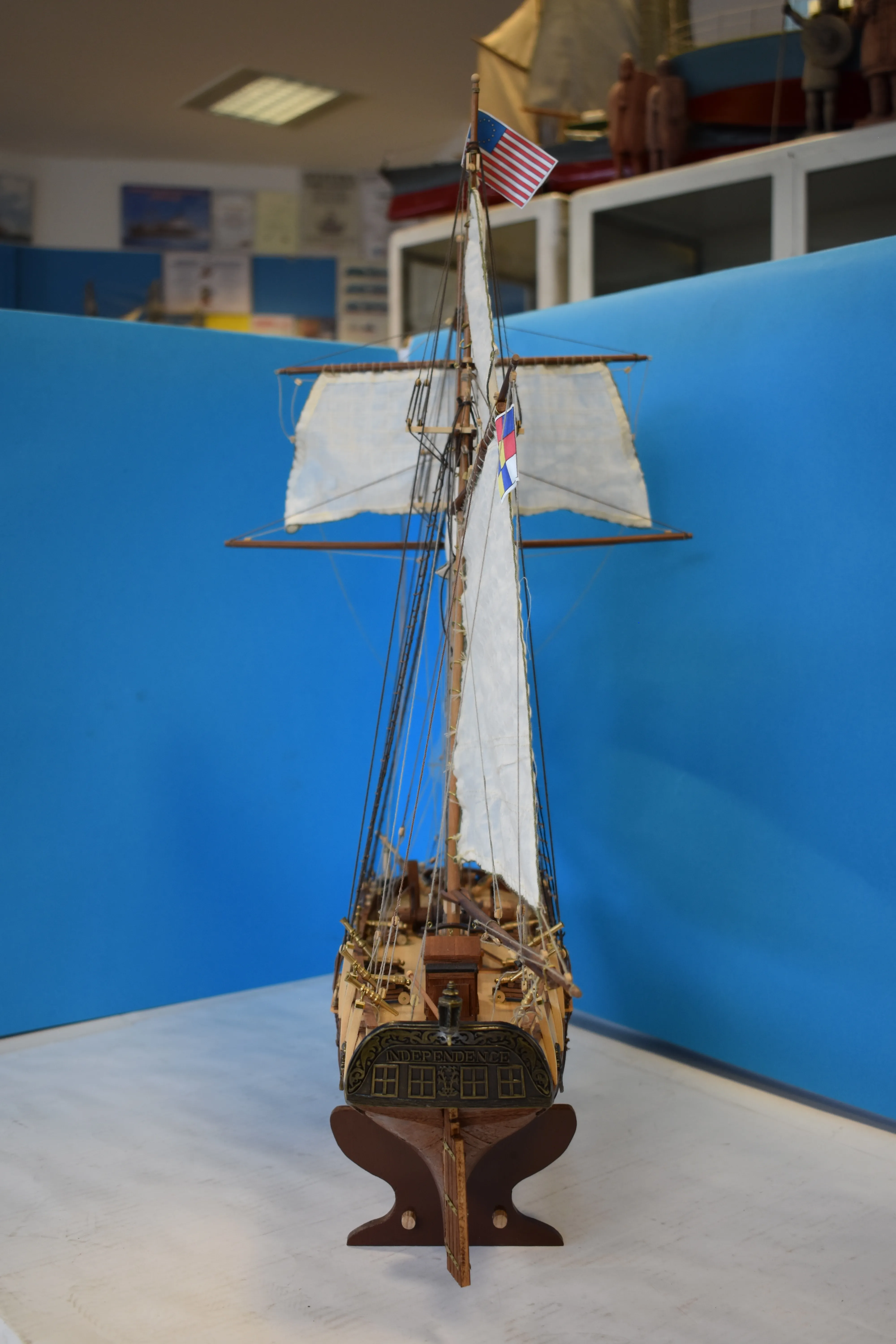 Модель корабля Парусный корабль "Independance" - Верфь на Столе