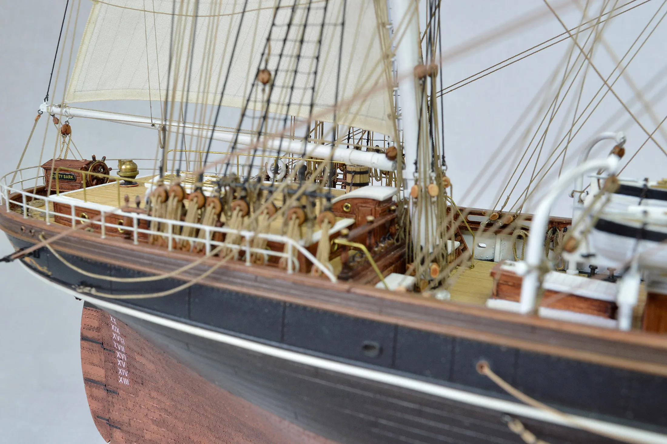 Модель корабля Катти Сарк - Верфь на Столе