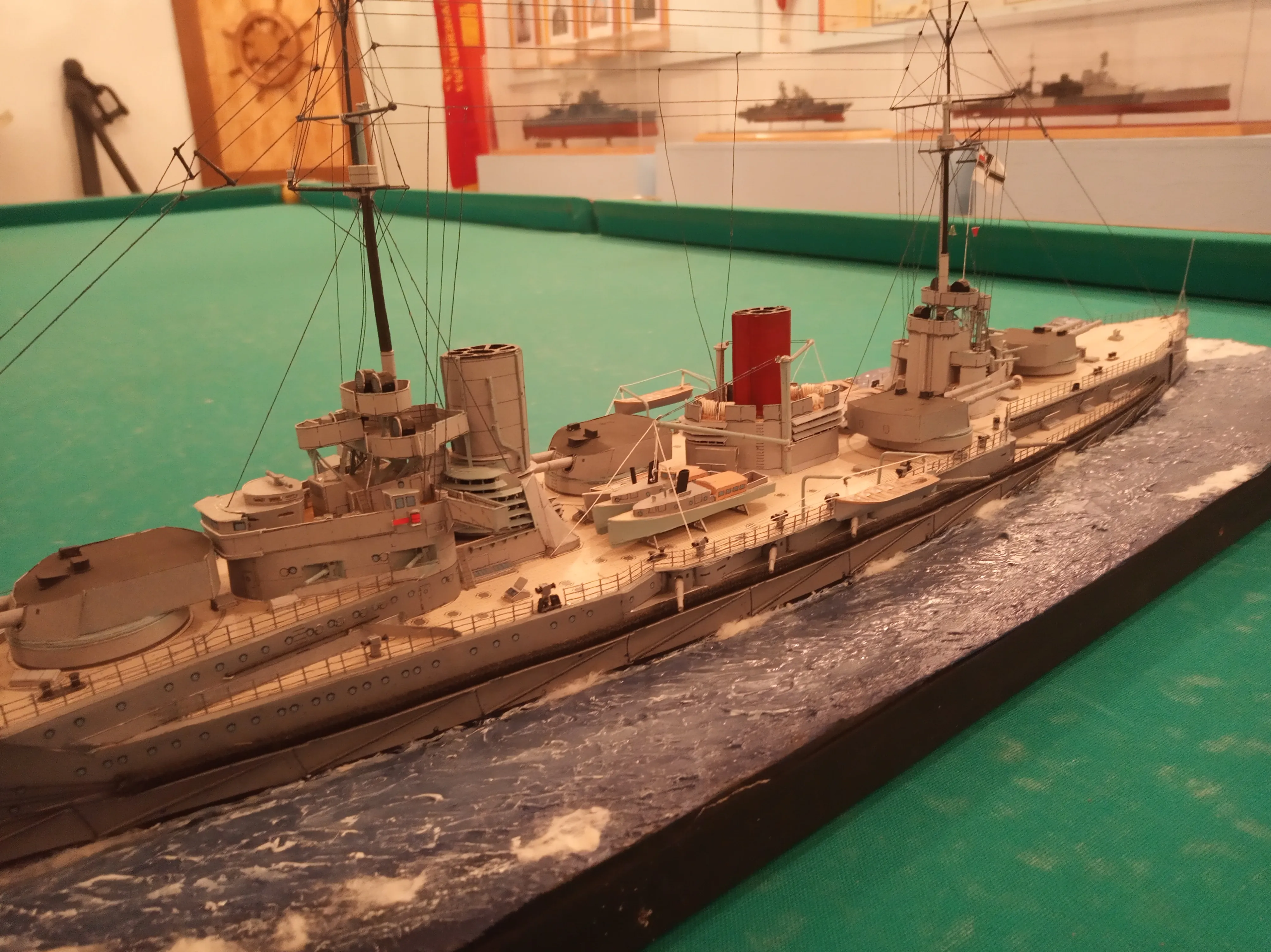 Модель корабля Линейный крейсер Фон дер Танн - Верфь на Столе