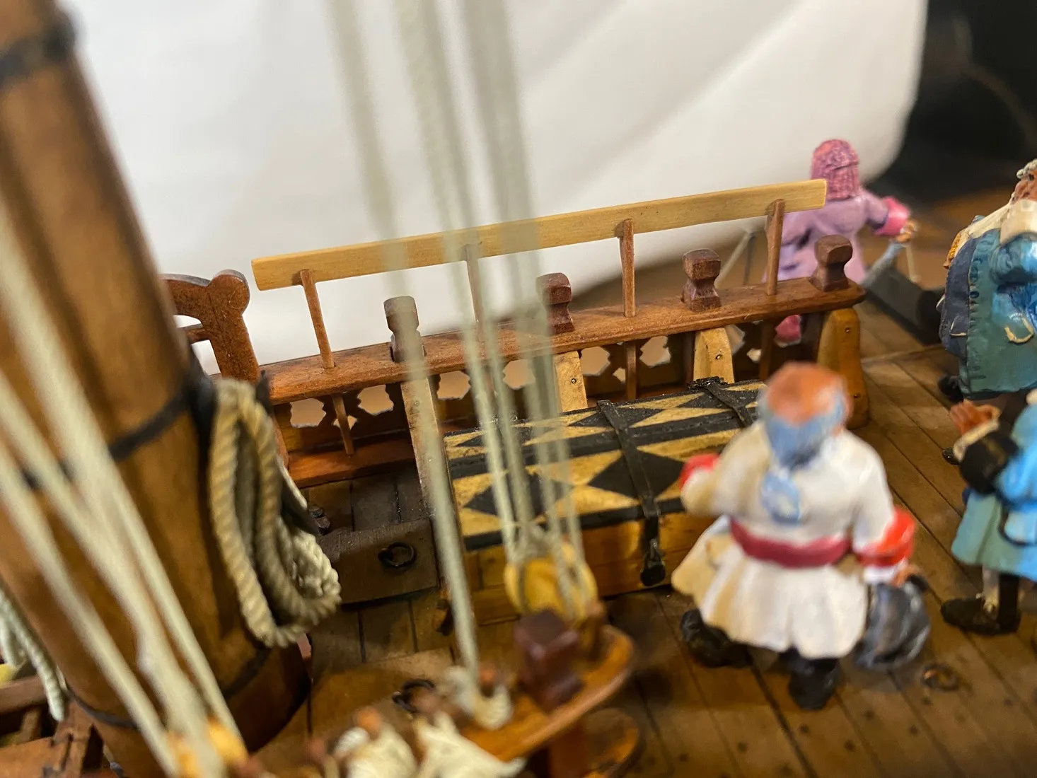 Модель корабля «Bonhomme Richard - Верфь на Столе