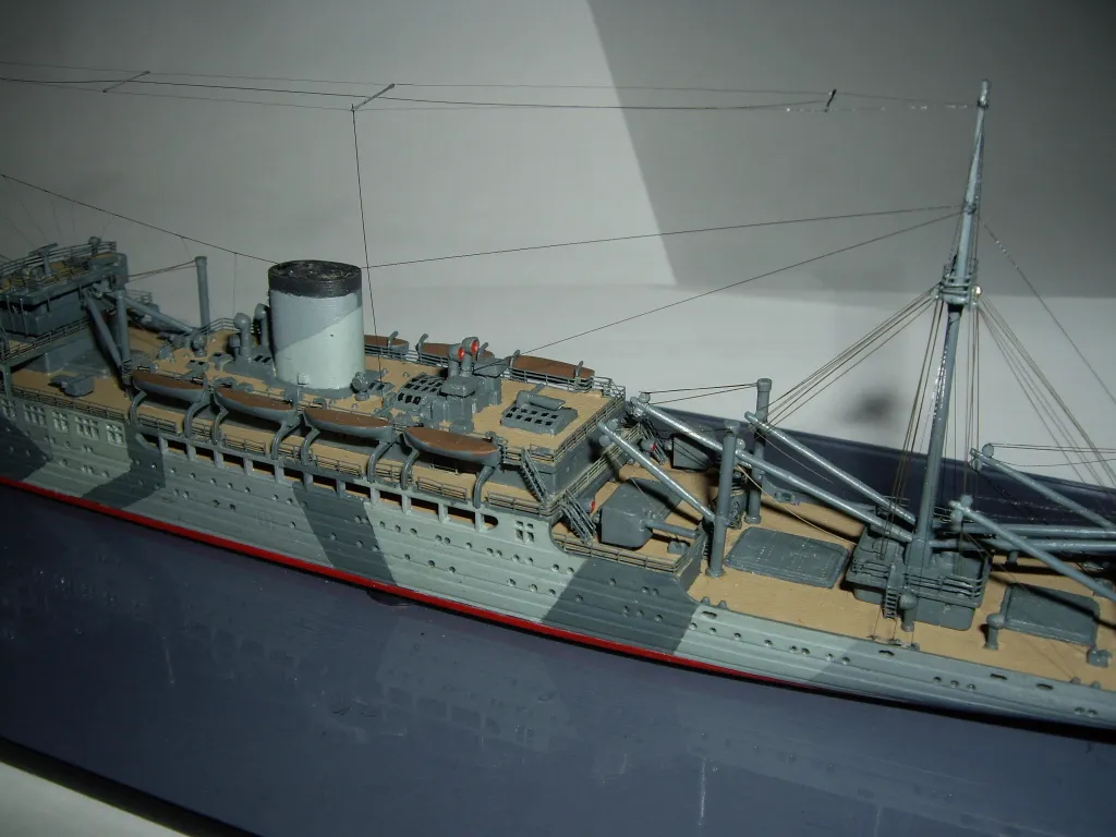 Модель корабля судно снабжения подводных лодок «Хэйан Мару» - Верфь на Столе