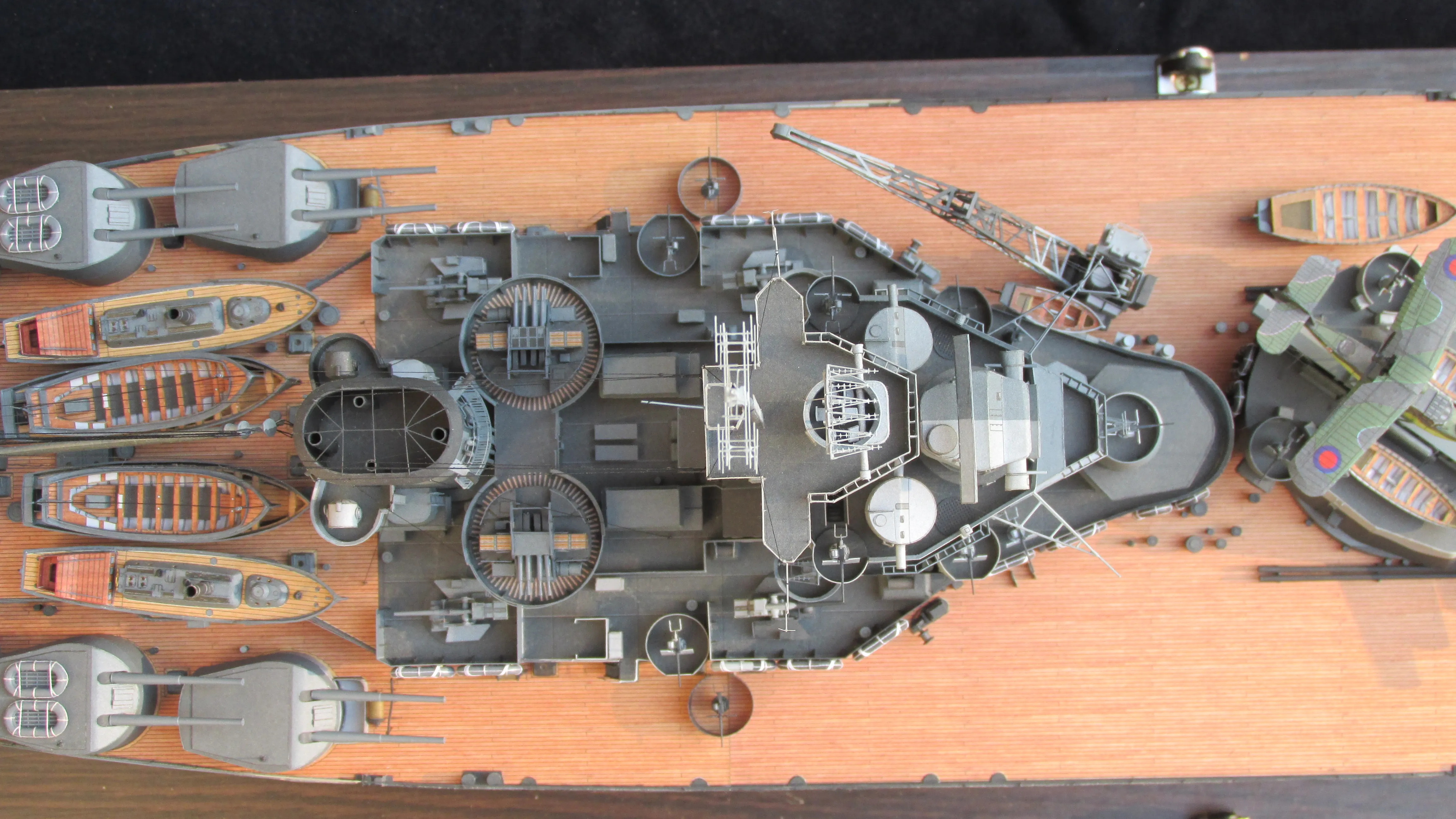 Модель корабля Линкор "Родней" - Верфь на Столе