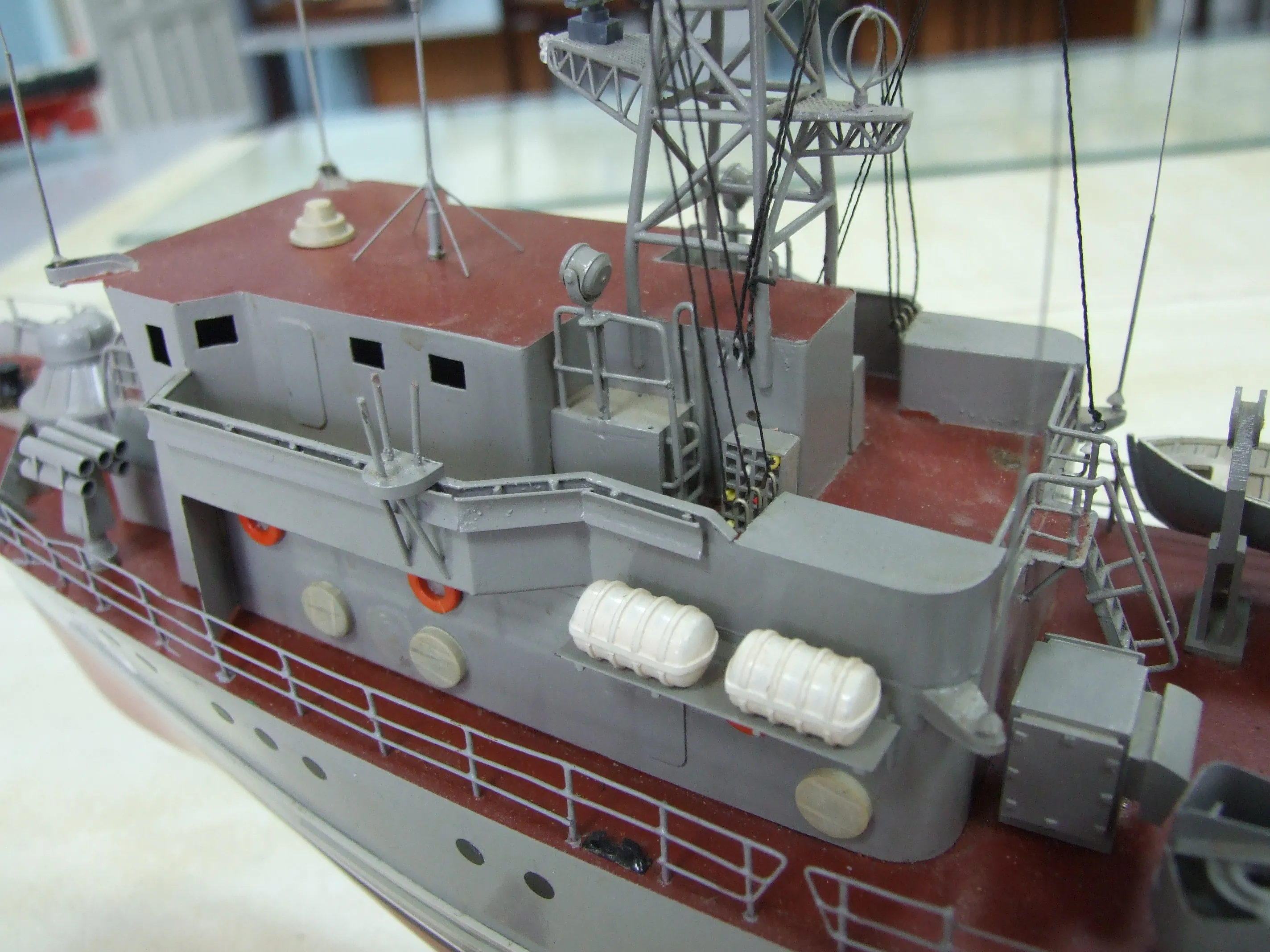 Модель корабля Морской тральщик «Аквамарин» - Верфь на Столе