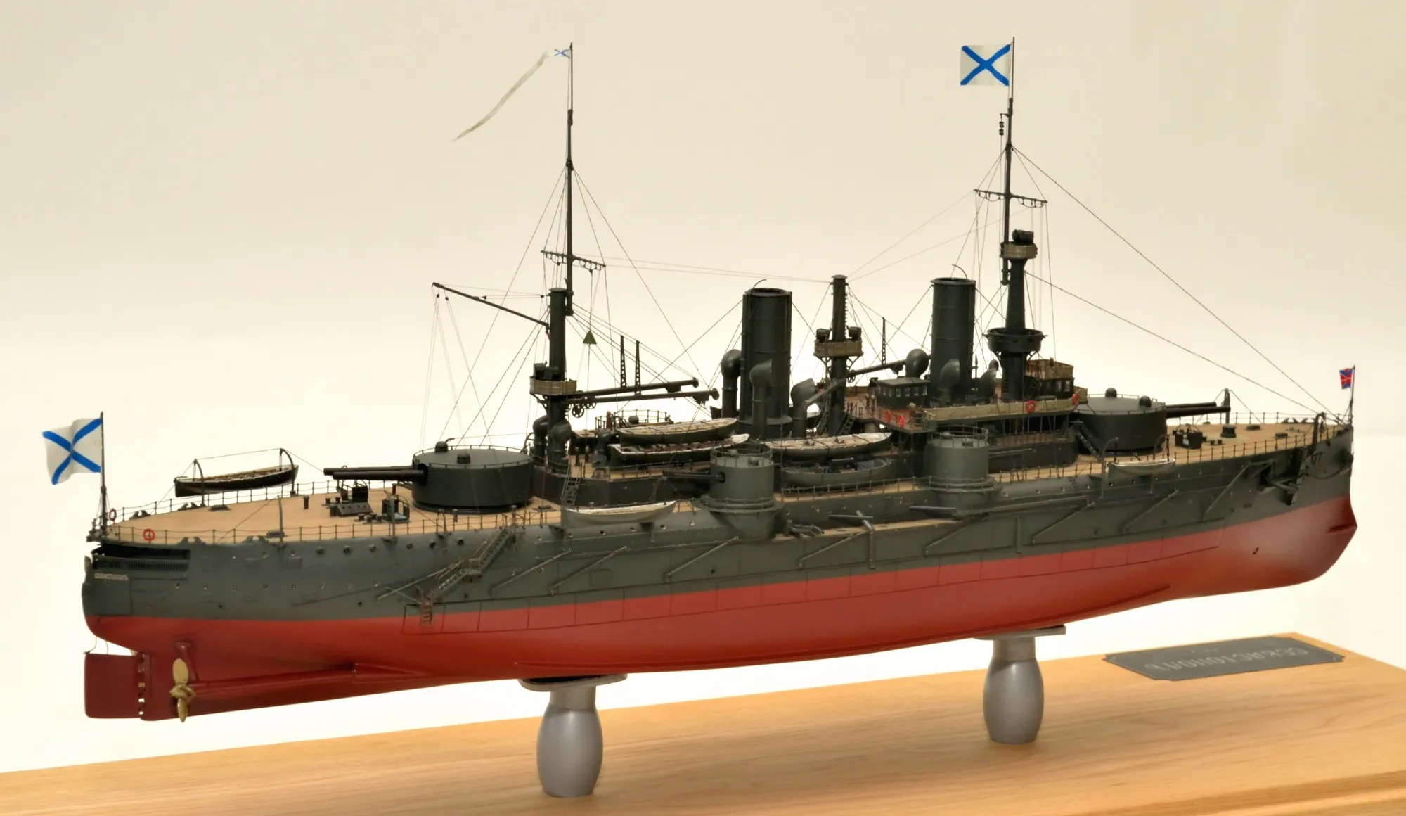 Модель корабля Эскадренный броненосец "Севастополь" - Верфь на Столе