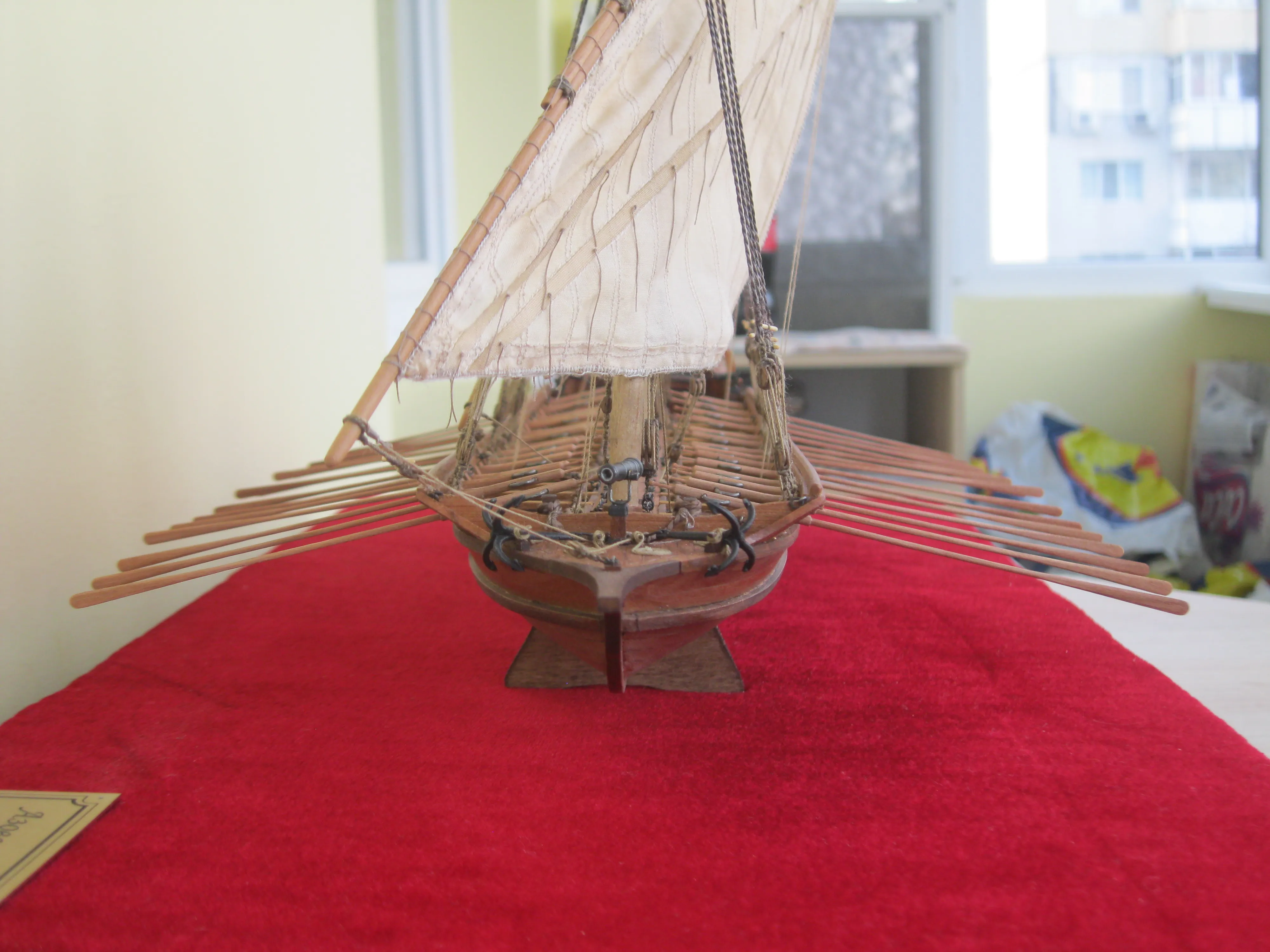 Модель корабля Азовская Скампавея - Верфь на Столе