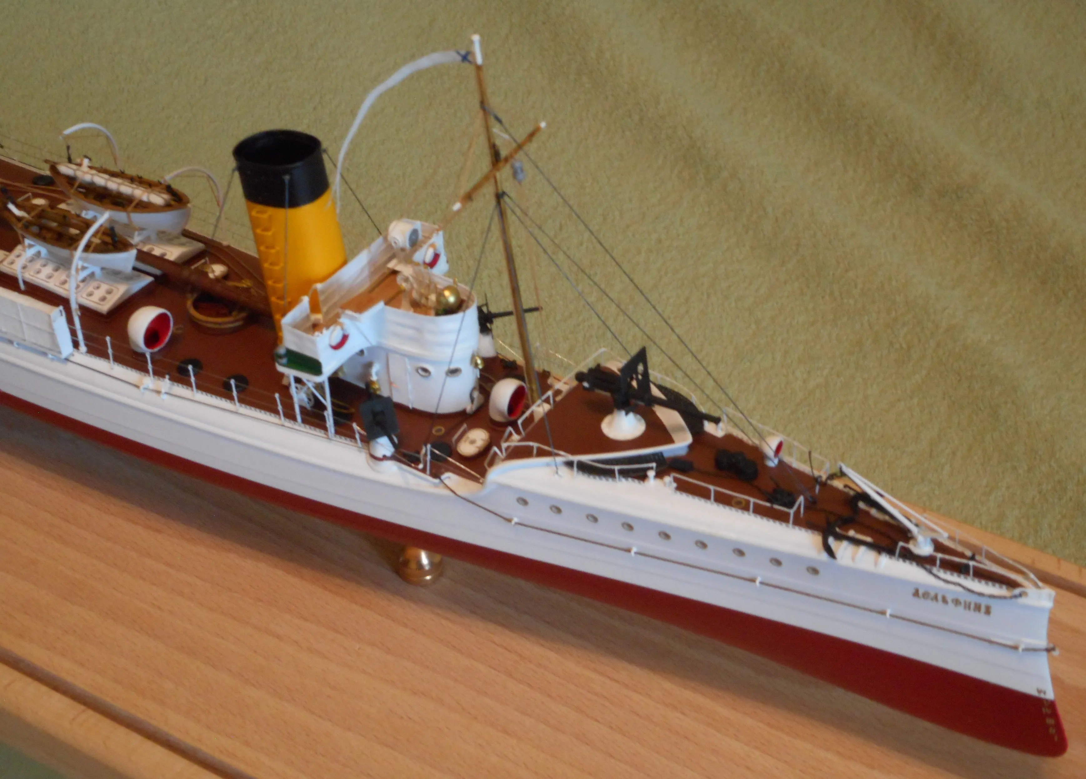 Модель корабля Эскадренный миноносец "Дельфин" - Верфь на Столе