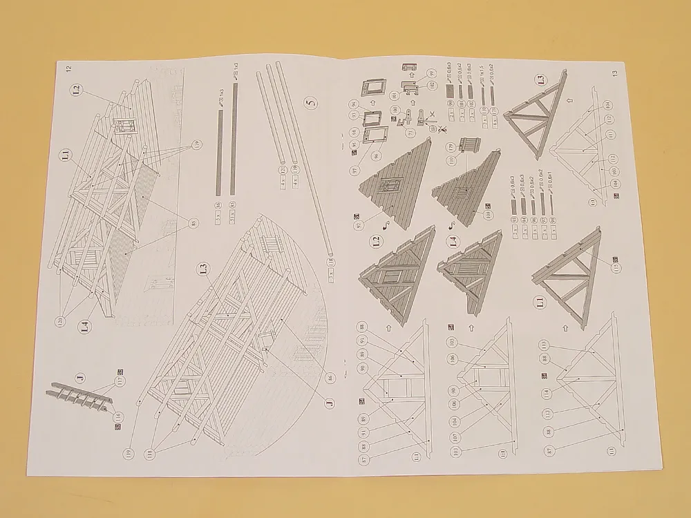 Дом из села Илькино, XIX век, 1414 деталей + (Расширенный набор для сборки) Дом из села Илькино, XIX век, 1414 деталей + (Расширенный набор для сборки)