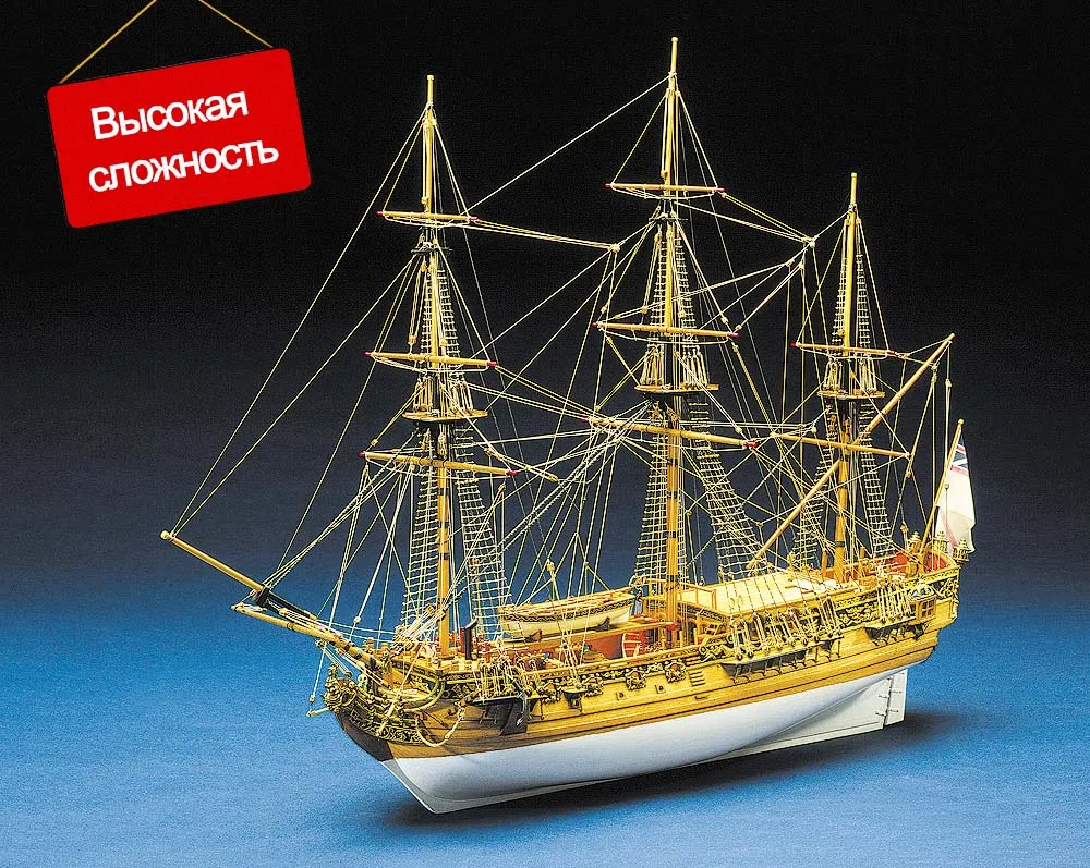 Модель корабля своими руками Royal Caroline