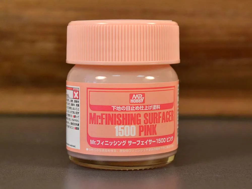 Грунтовка финишная розовая SF-292, Mr Finishing surfacer 1500, 40 мл Грунтовка финишная розовая SF-292, Mr Finishing surfacer 1500, 40 мл