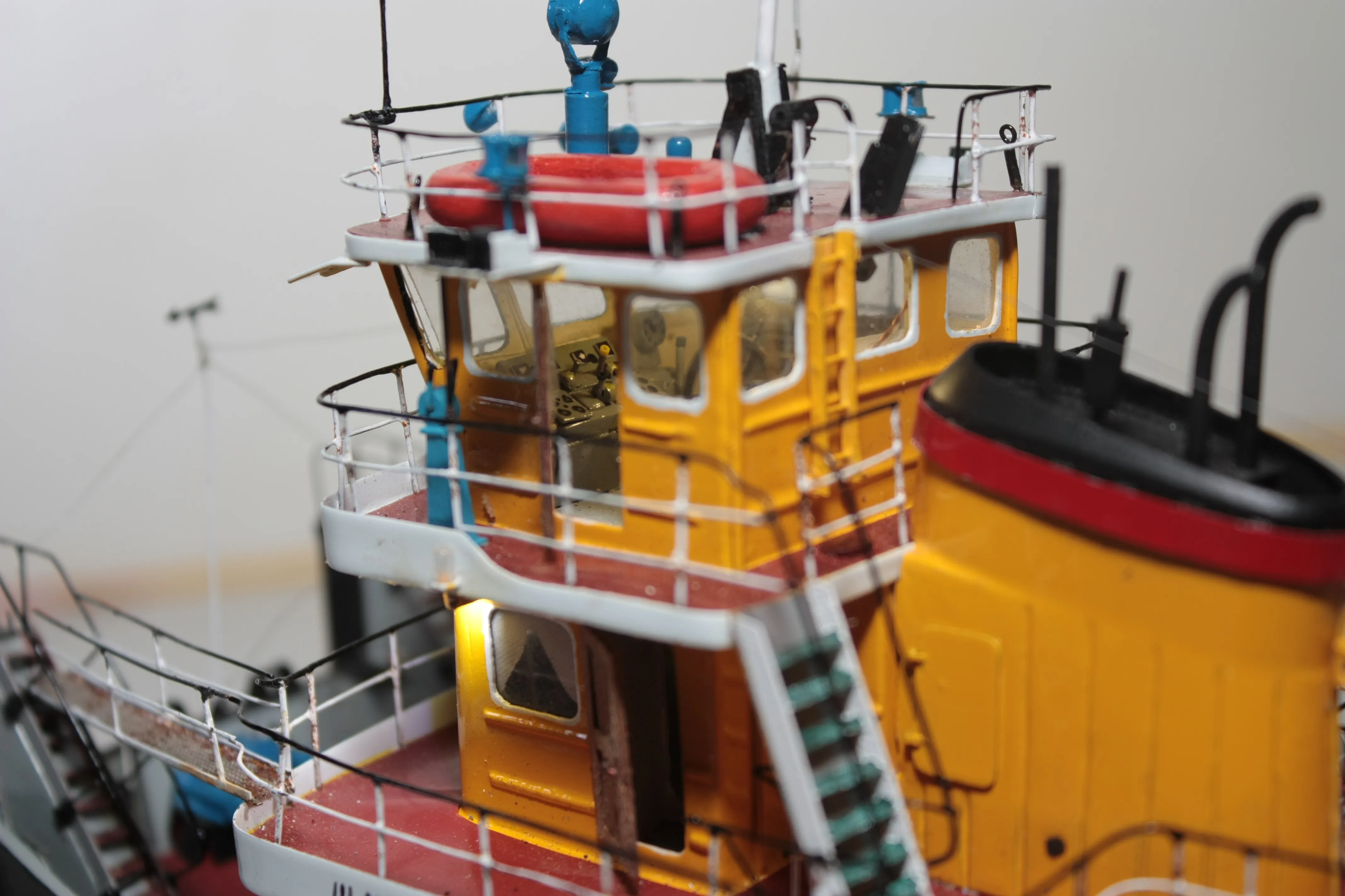 Модель корабля Буксир-толкач Шлюзовой-121 - Верфь на Столе