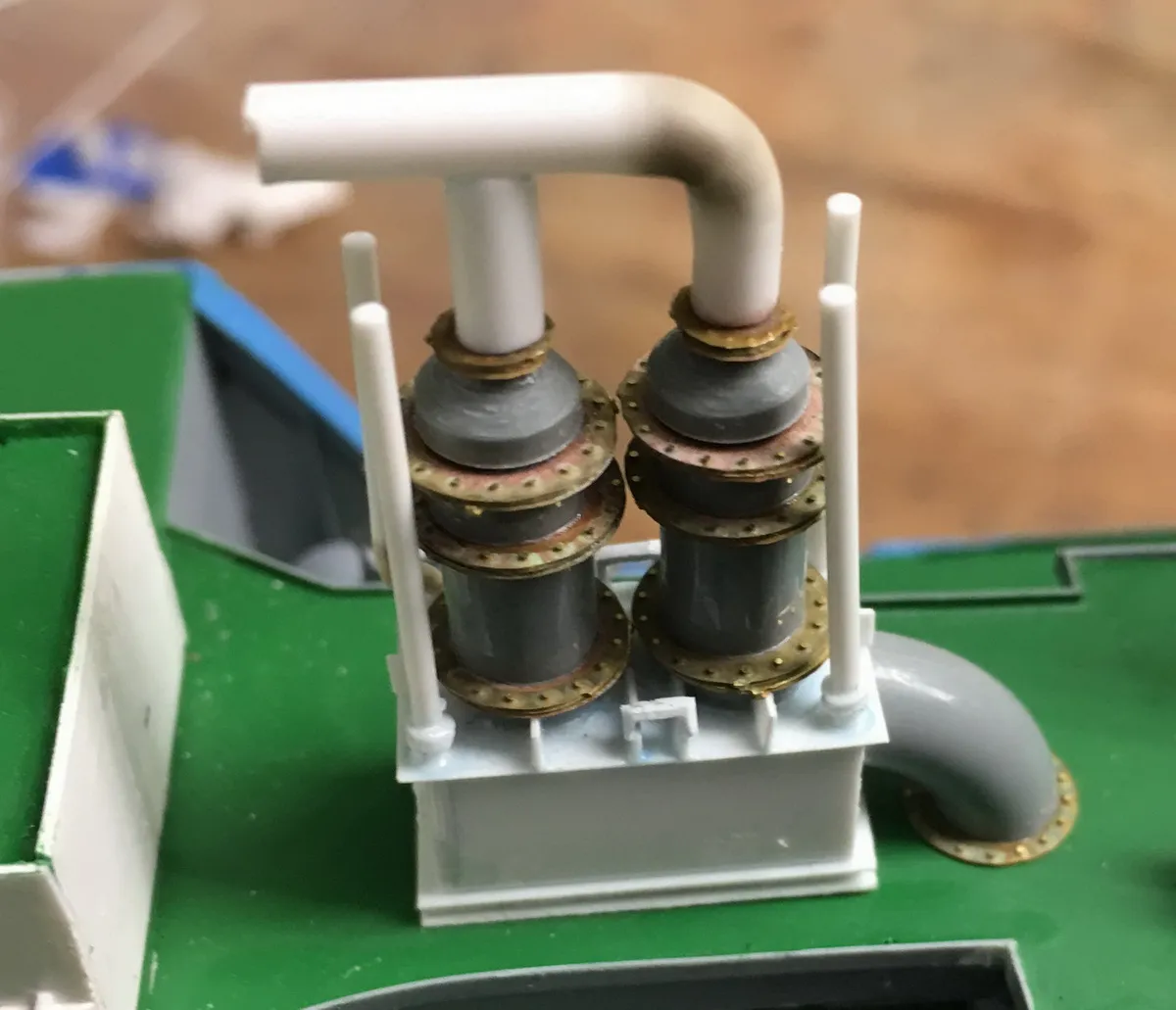 Модель корабля dredger "Josef Möbius" - Верфь на Столе