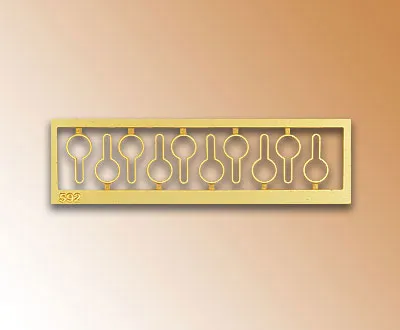 Вант-путенс, латунь, 5 мм, 10 шт Вант-путенс, латунь, 5 мм, 10 шт