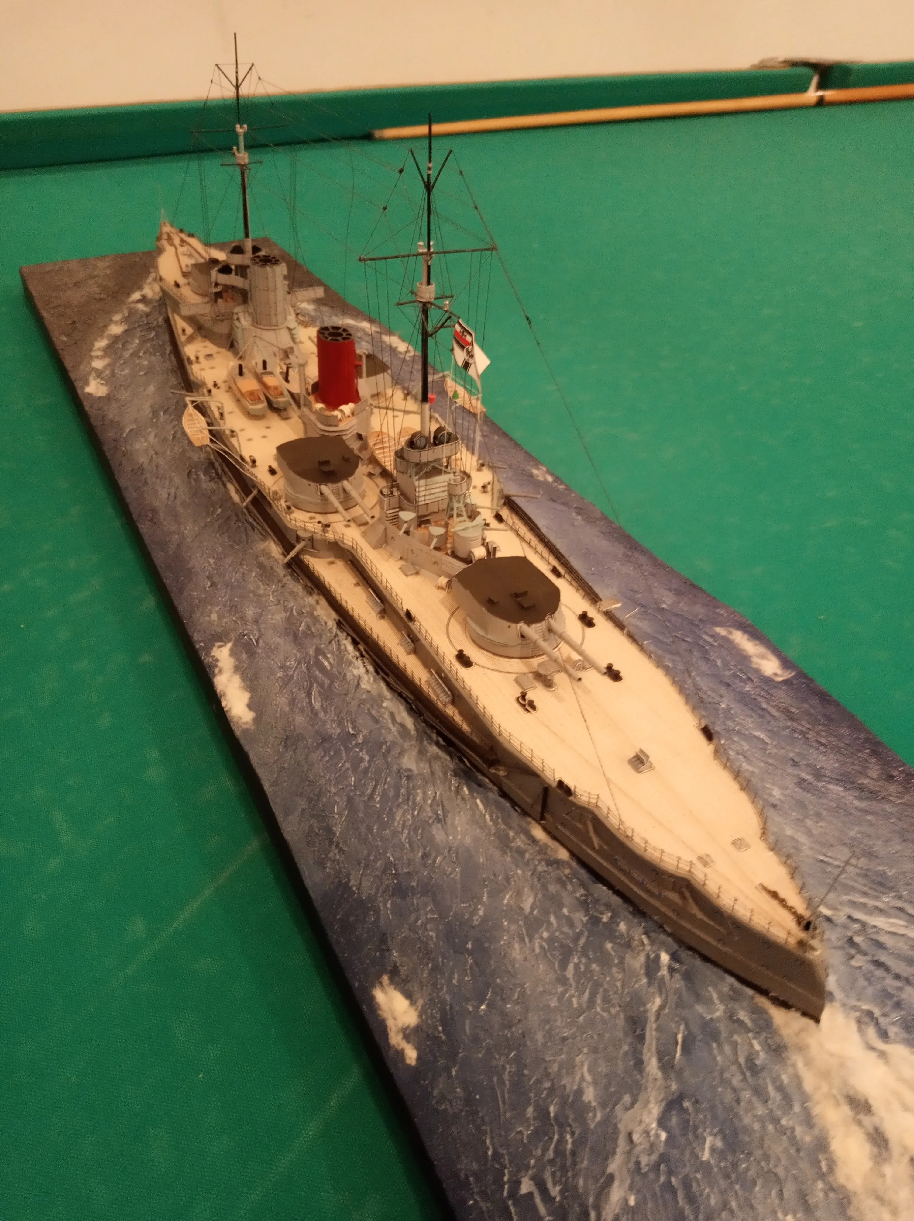 Модель корабля Линейный крейсер Фон дер Танн - Верфь на Столе