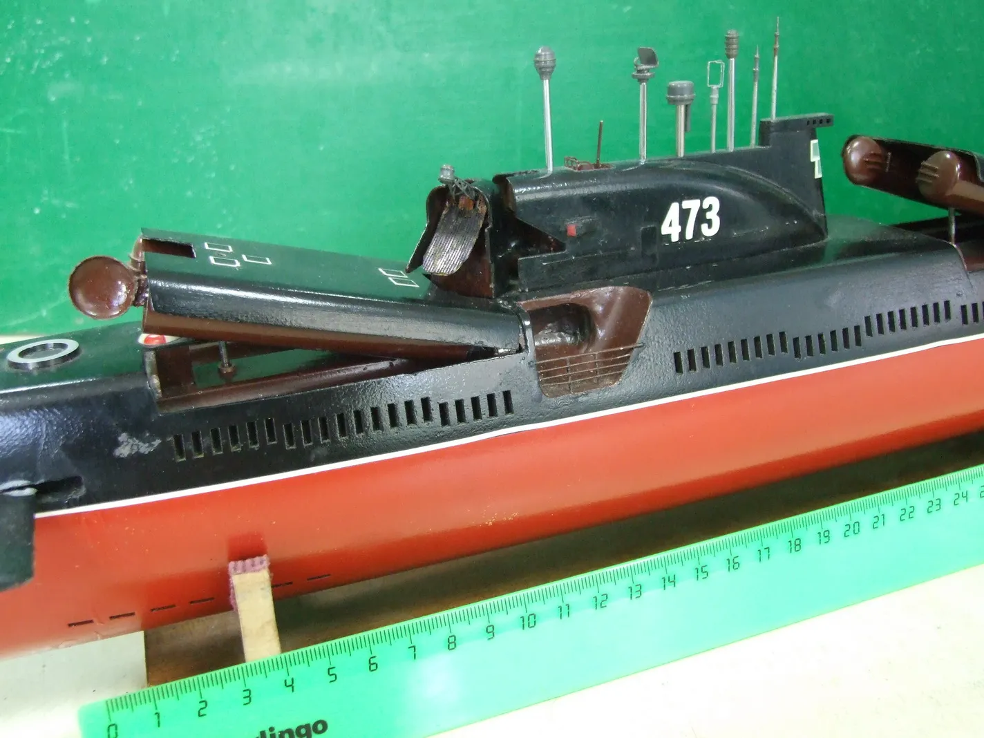 Модель корабля ДПЛ пр.651 - Верфь на Столе