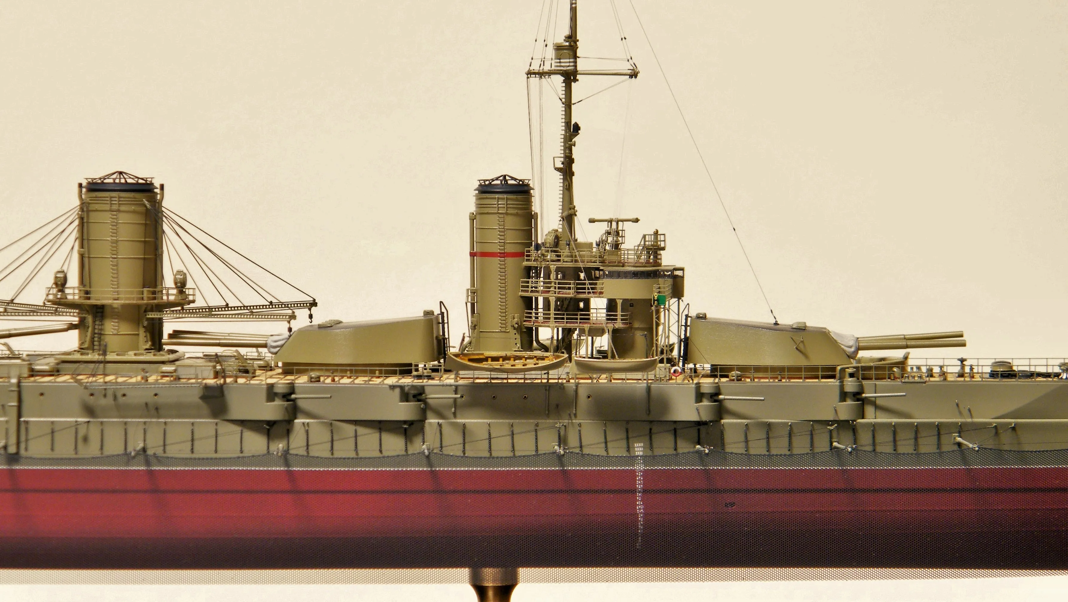 Модель корабля Линкор "Севастополь" начало 1915 г. - Верфь на Столе