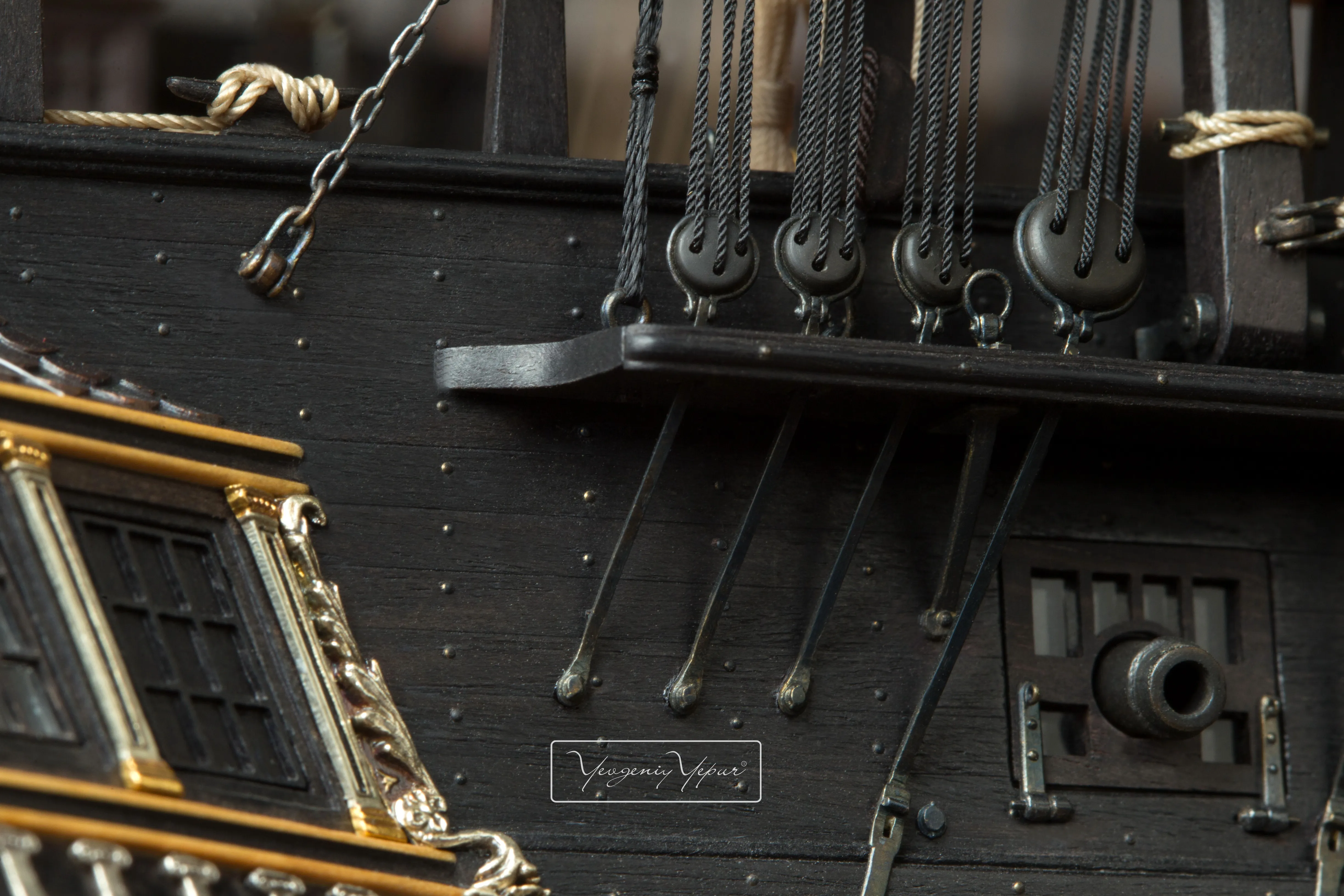 Модель корабля 120-ти пушечный корабль"Великий Князь Константин" - Верфь на Столе