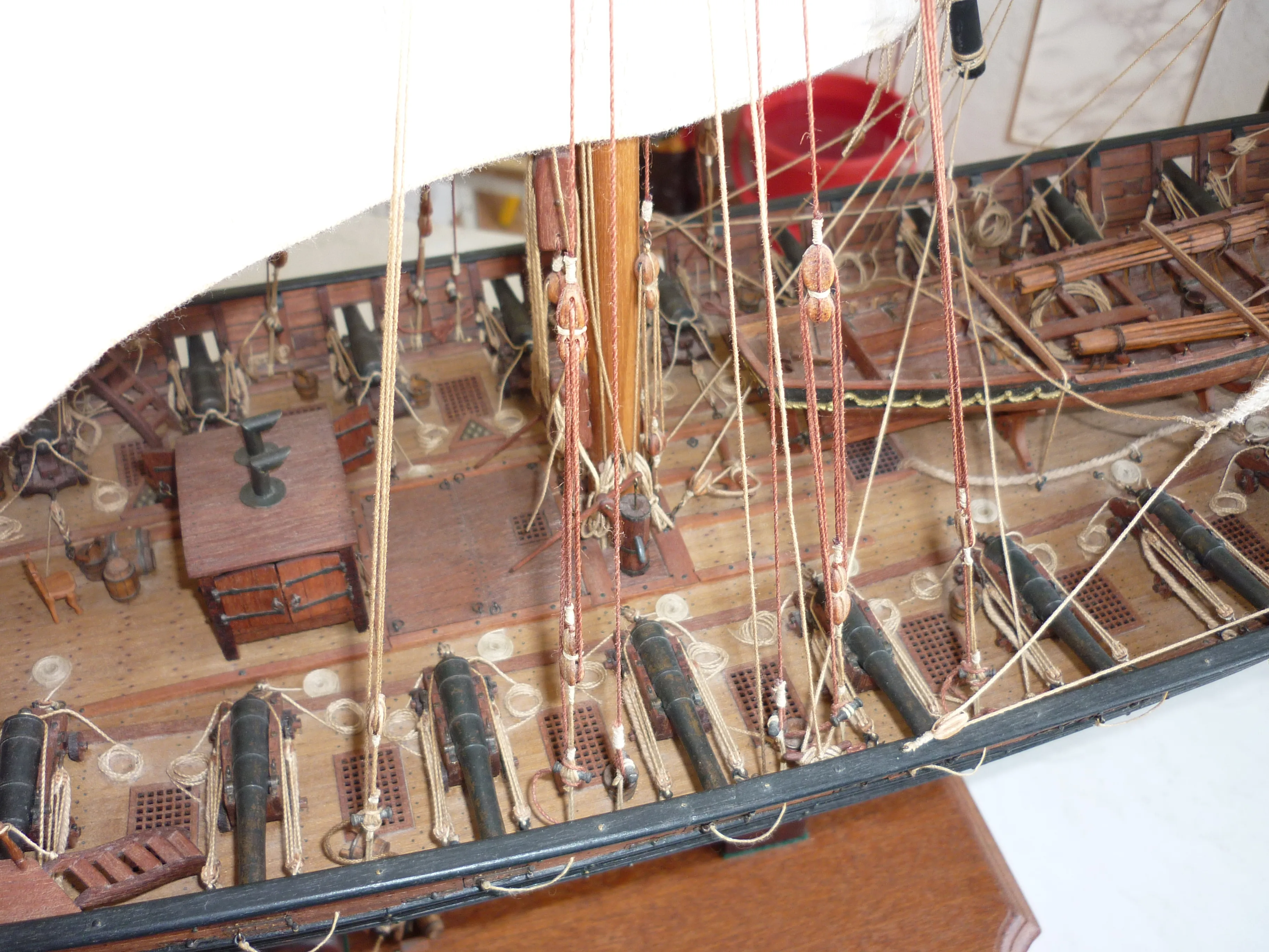 Модель корабля Шебека «Le Requin»  - Верфь на Столе