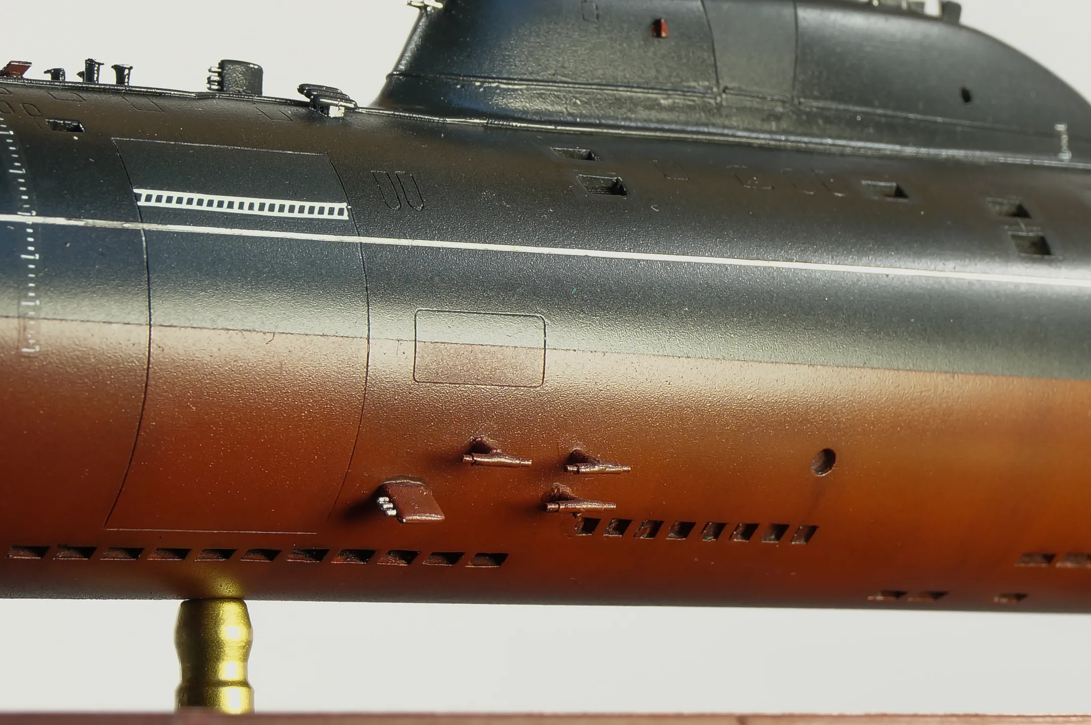 Модель корабля Подводня лодка К-335 «Гепард» - Верфь на Столе