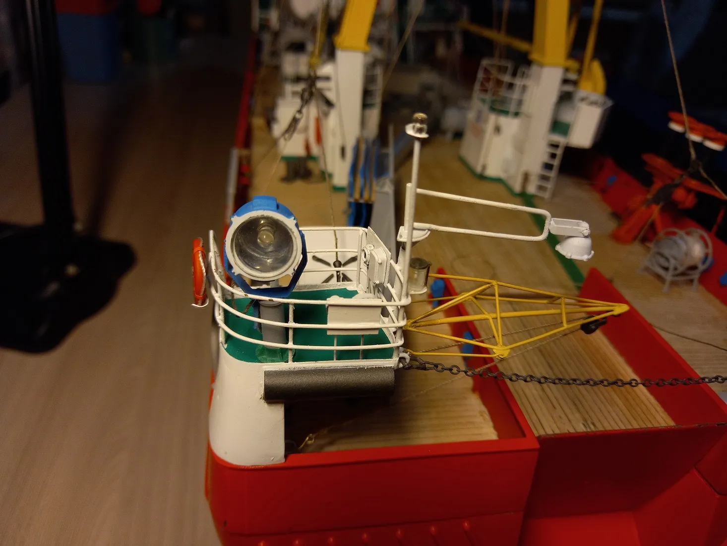 Модель корабля СТР 503 проект «Rutsava» тип. Альпинист - Верфь на Столе