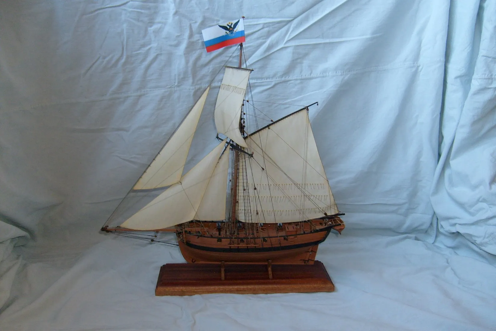 Модель корабля Тендер «Авось» - Верфь на Столе