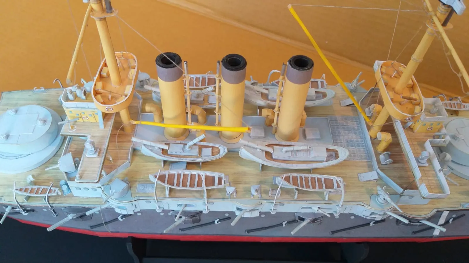 Модель корабля Броненосец “Shikishima” - Верфь на Столе