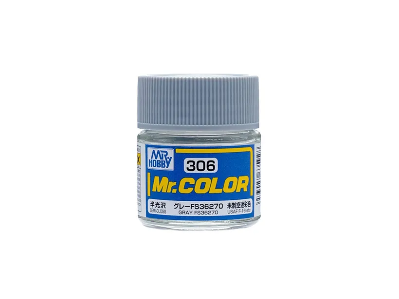 Краска Mr Color, серая FS36270, полуматовая, C 306, 10 мл