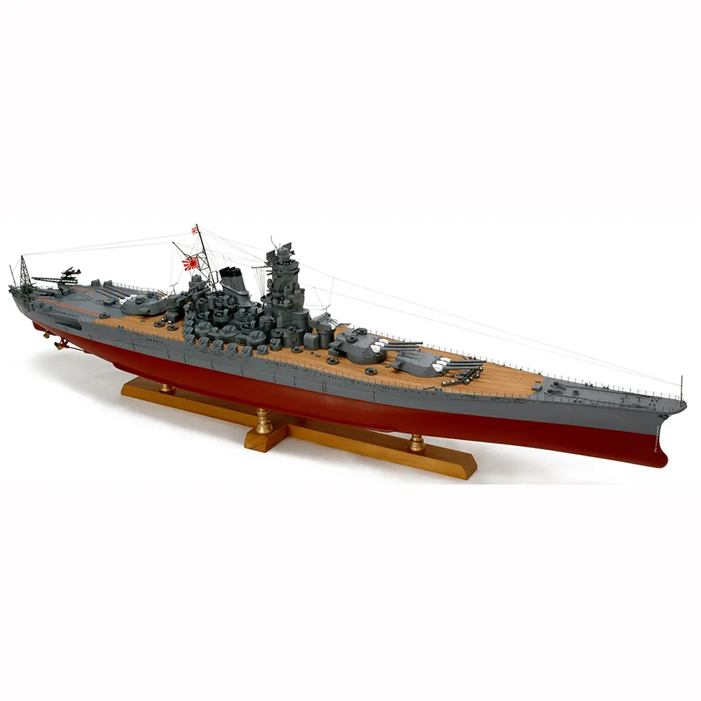 деревянная модель корабля Yamato