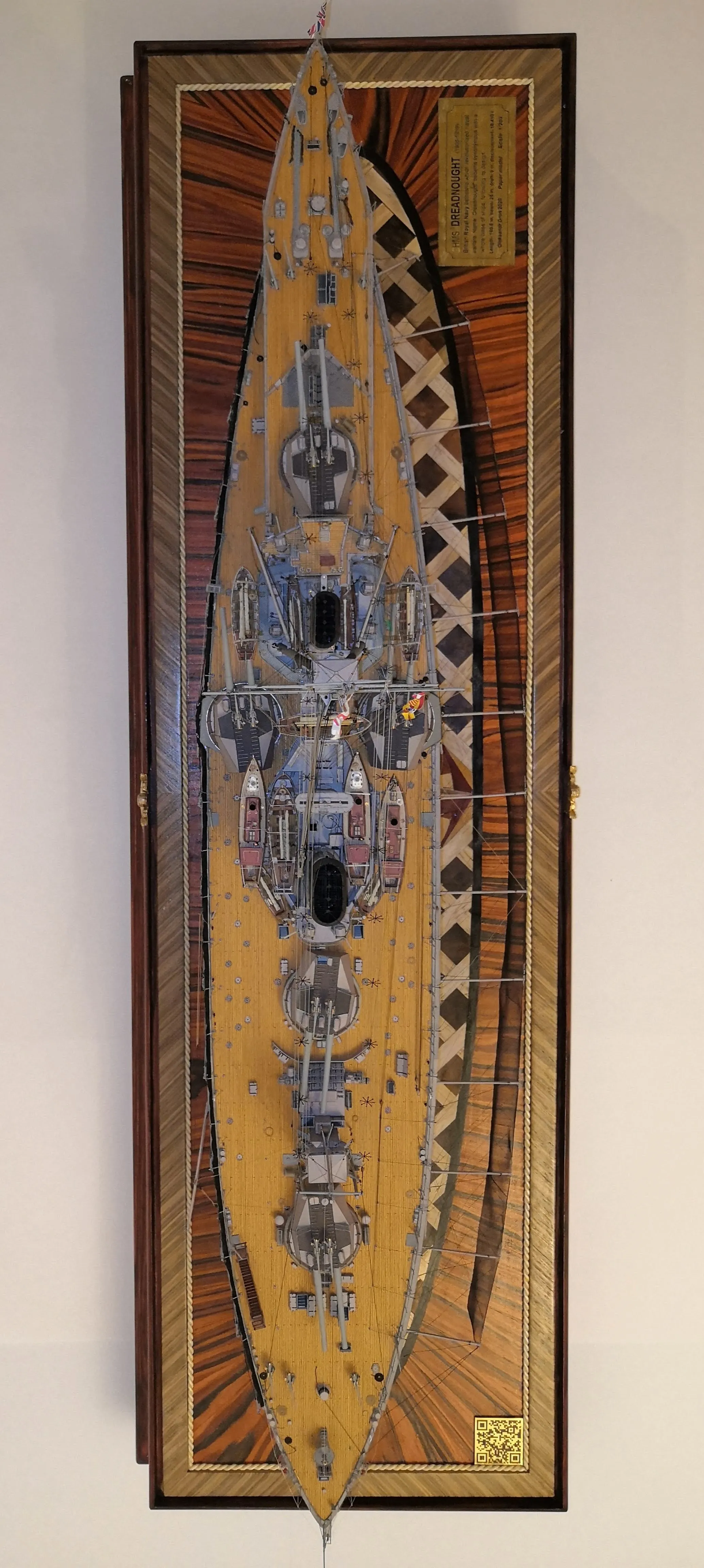 Модель корабля HMS Dreadnough - Верфь на Столе