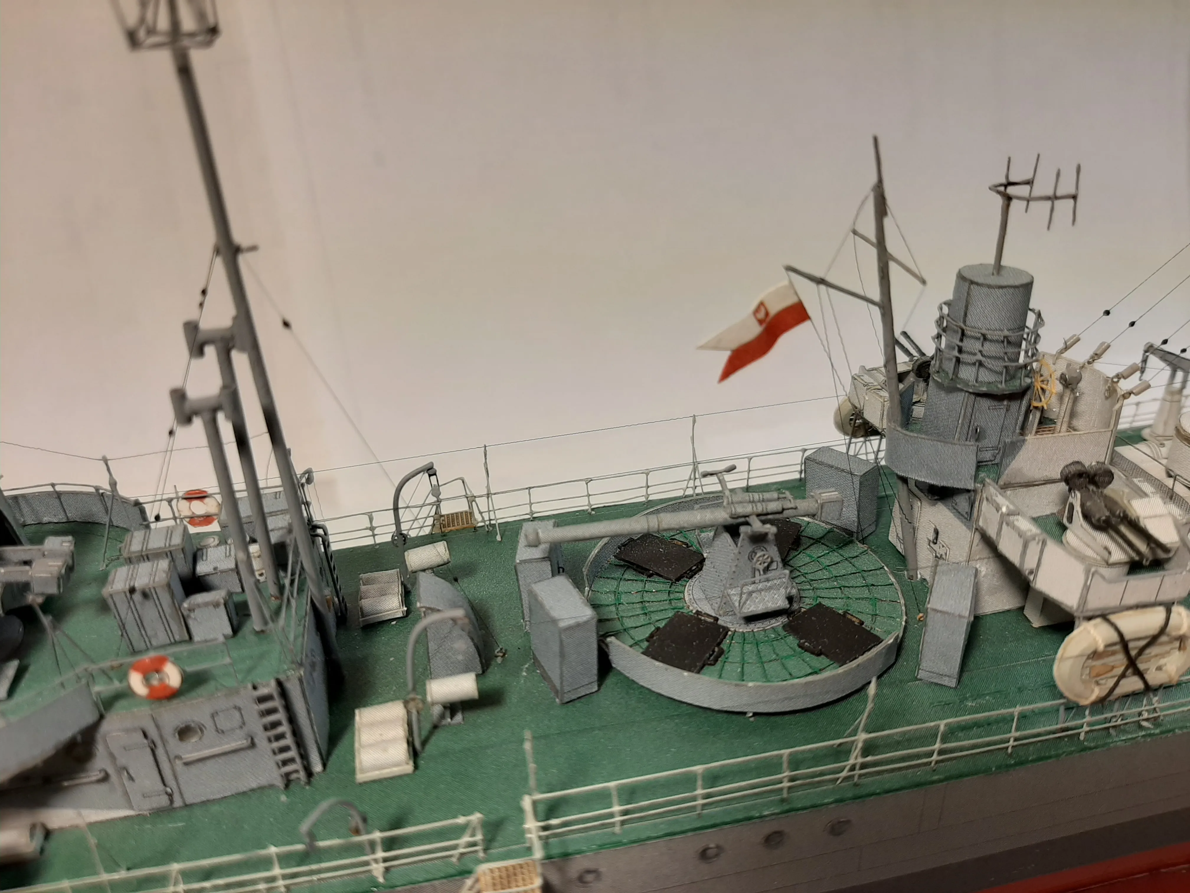 Модель корабля Эсминец "Piorun" - Верфь на Столе