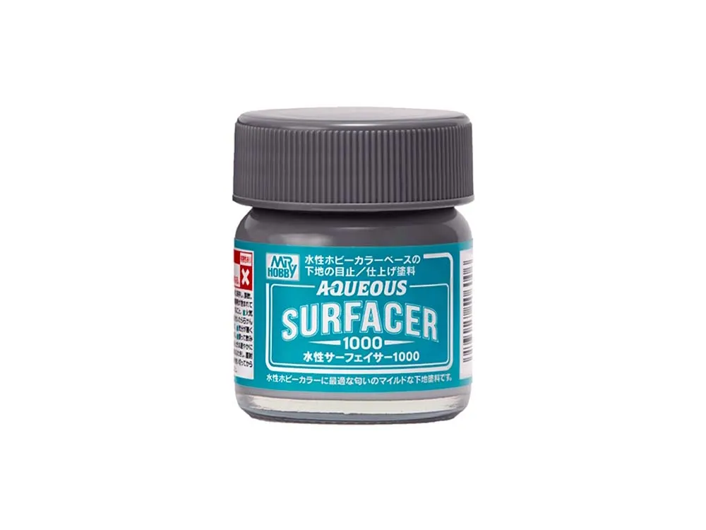 Грунтовка серая на водной основе HSF01, Aqueous Surfacer 1000, 40 мл.