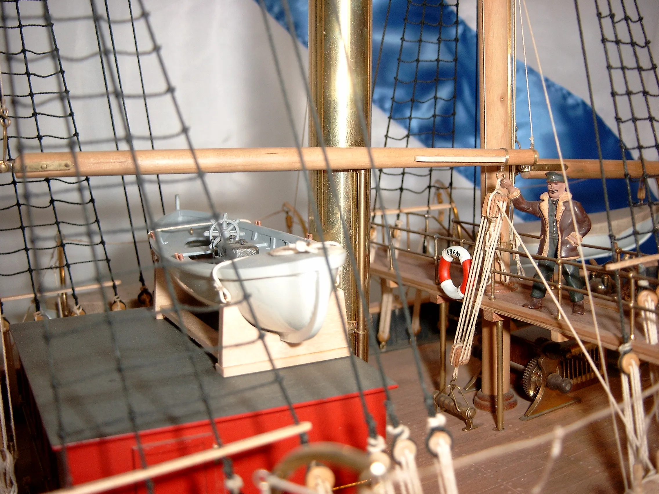 Модель корабля FRAM - Верфь на Столе