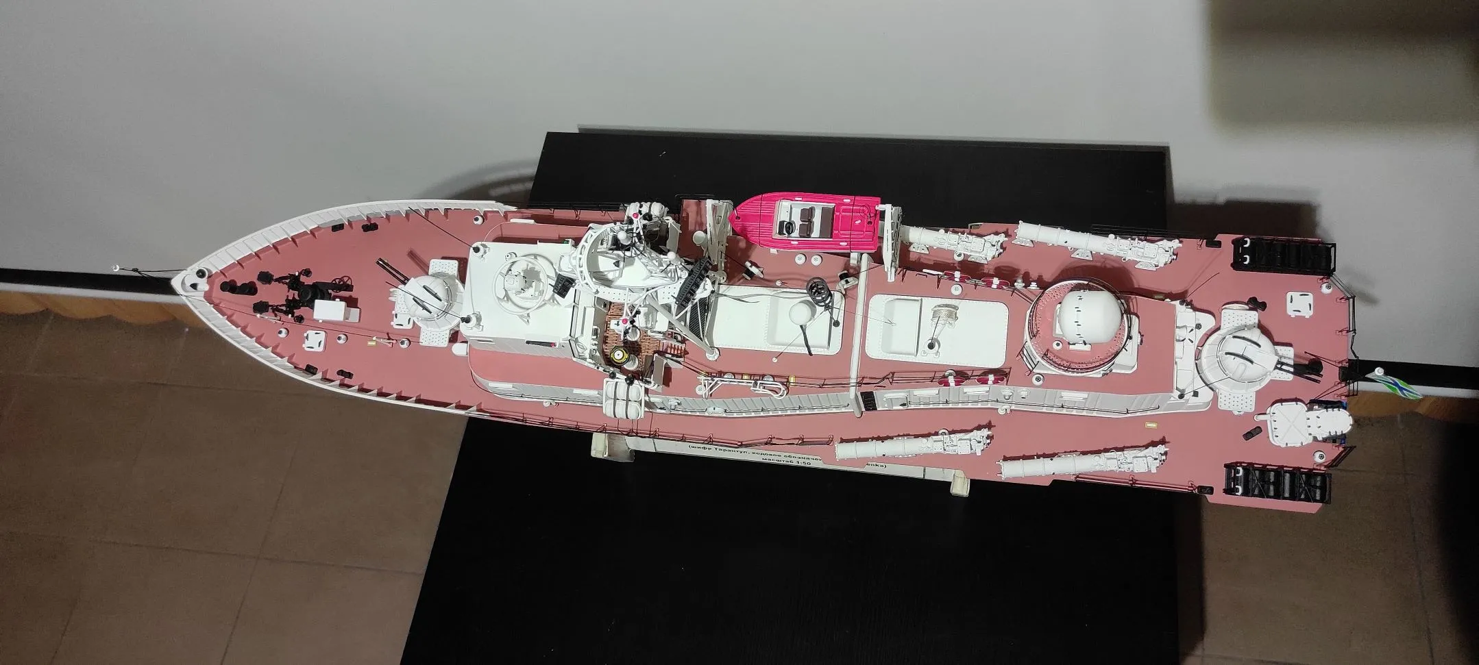 Модель корабля ПСКР - 801 - Верфь на Столе