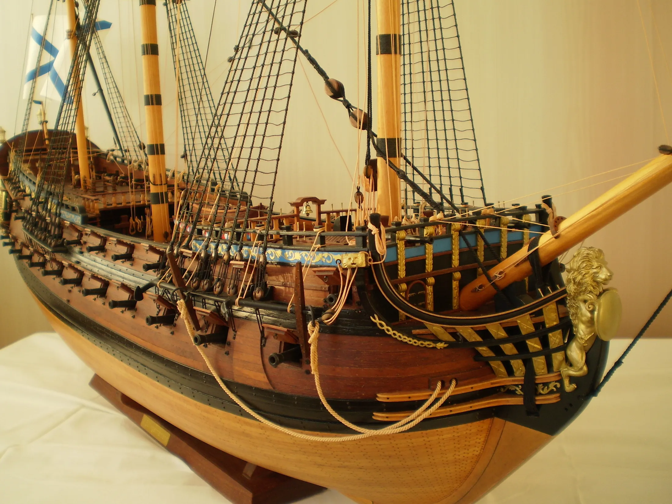 Модель корабля «Ингерманланд» (1715) - Верфь на Столе