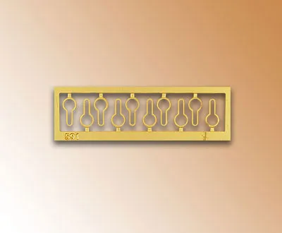 Вант-путенс, латунь, 3 мм, 10 шт Вант-путенс, латунь, 3 мм, 10 шт