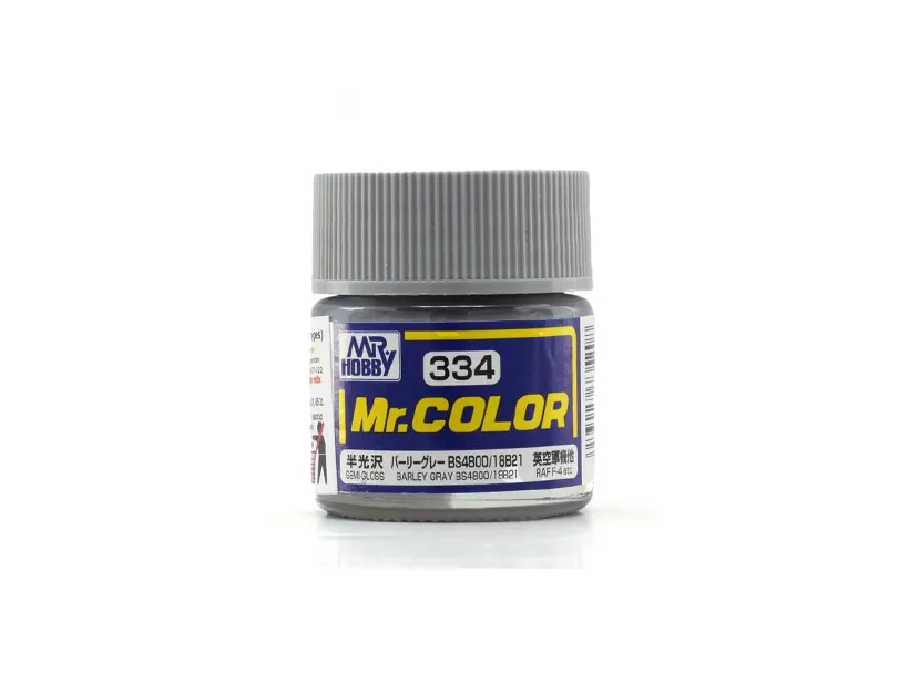 Краска Mr Color, ячменно-серая BS4800/18B21, полуматовая, C 334, 10 мл