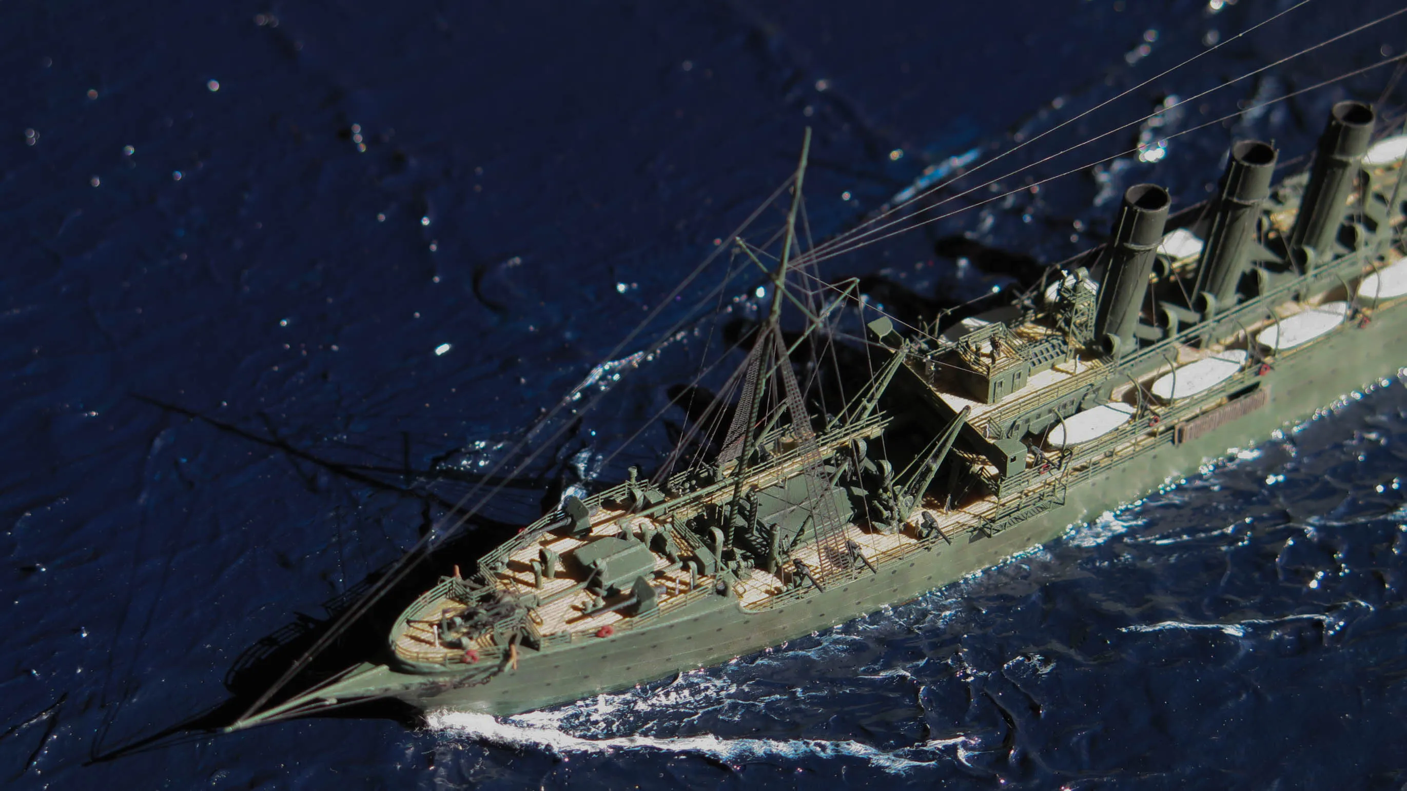 Модель корабля Вспомогательноый крейсер "Лена" - Верфь на Столе