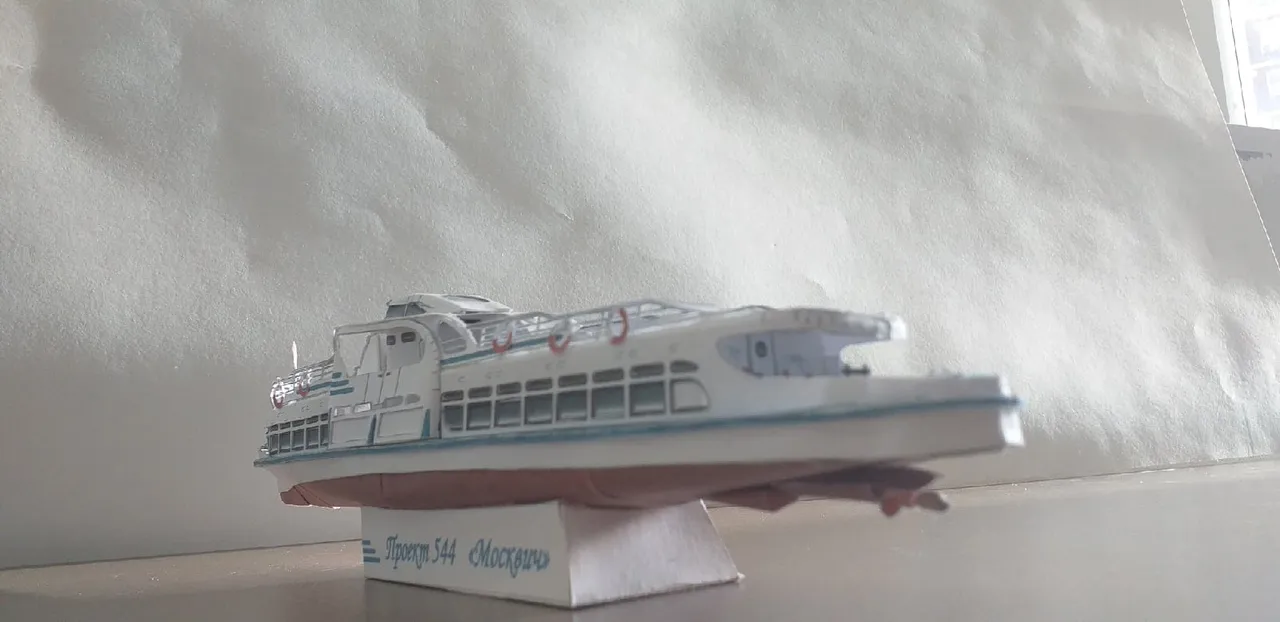 Модель корабля "Москвич" - Верфь на Столе